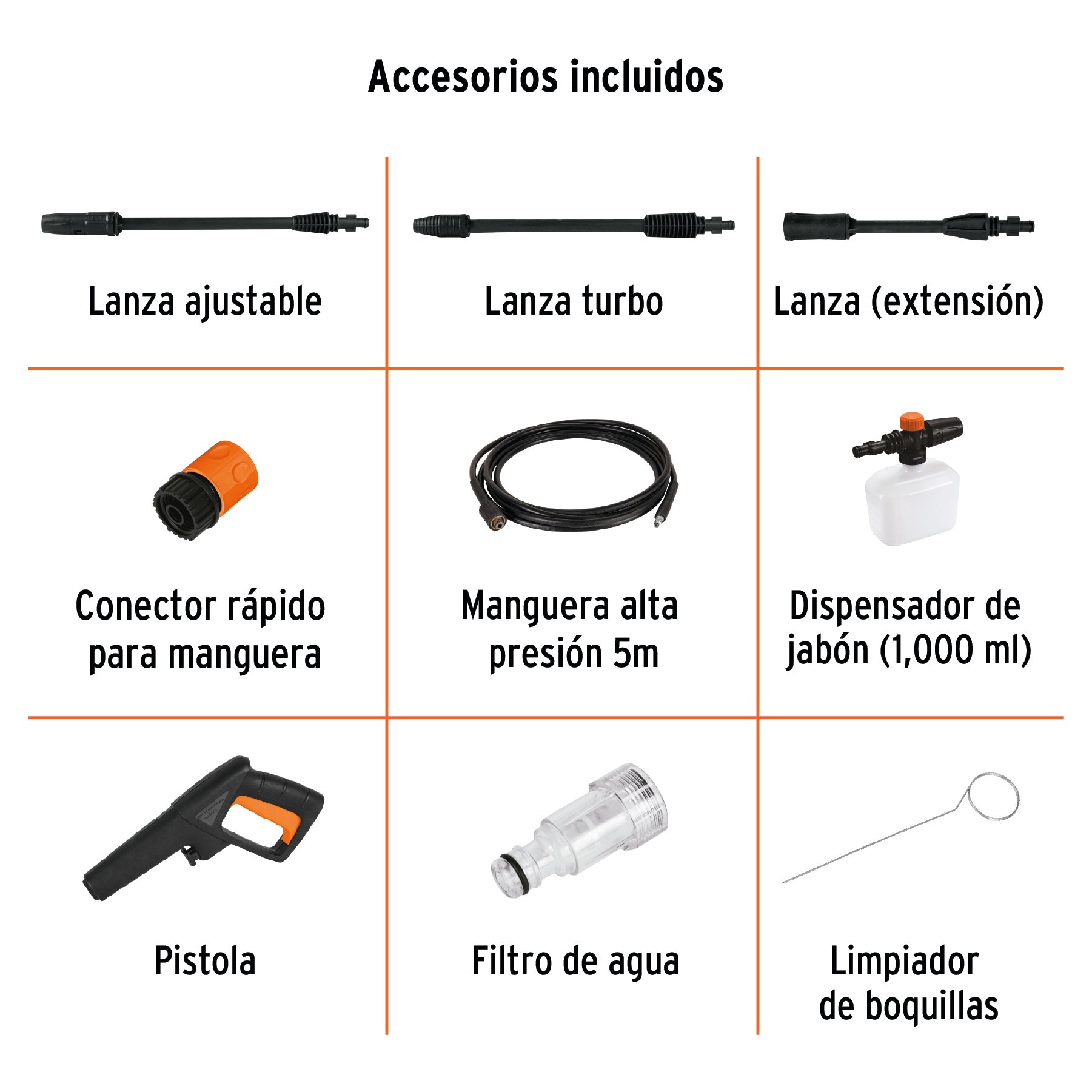 Hidrolavadora eléctrica 1800 PSI, Truper