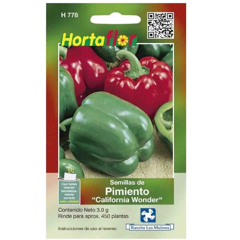 Pimiento Calirnia Wonder Hortaflor