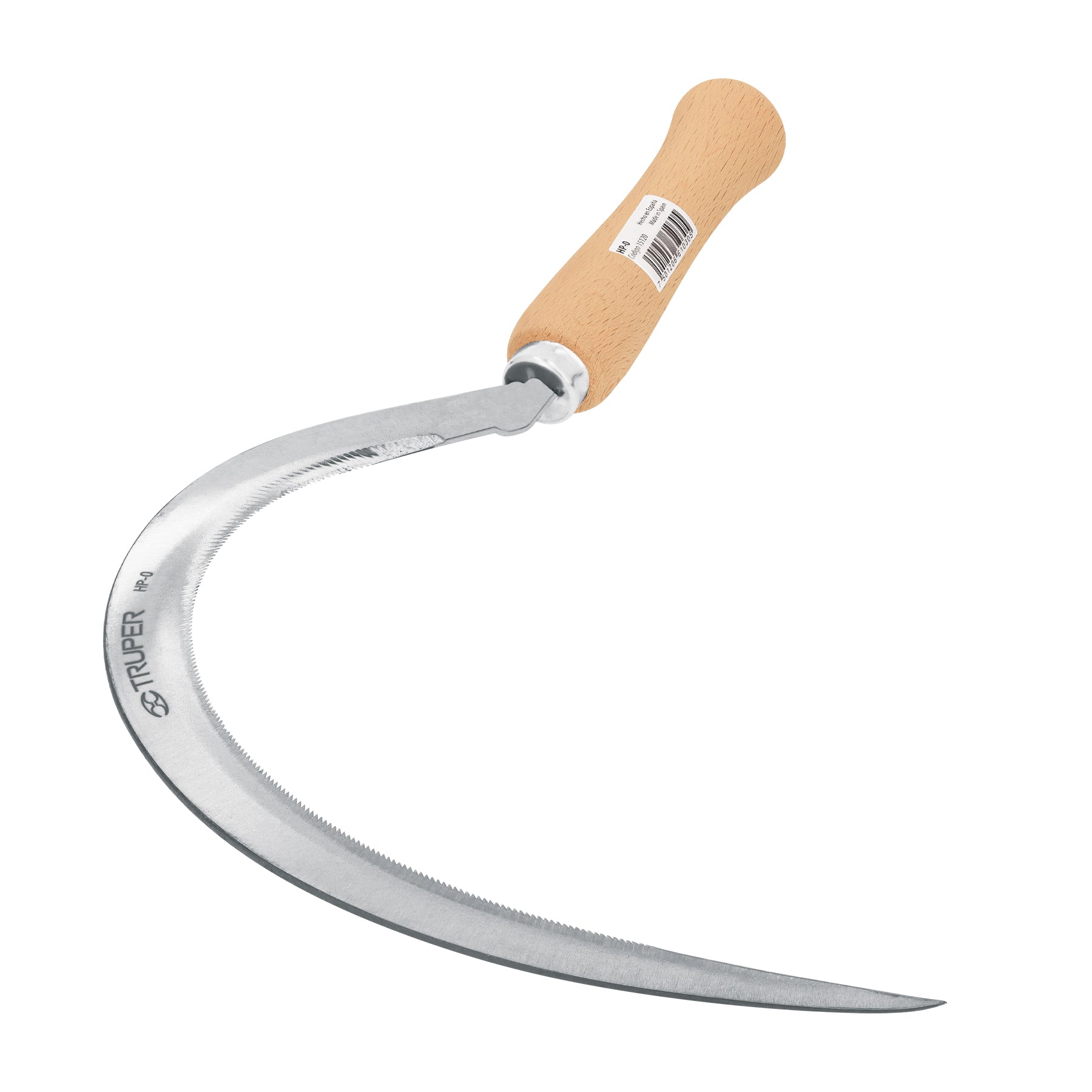 Hoz dentada # 0, 16", Truper
