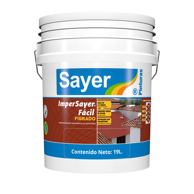 IMPERSAYER FACIL FIBRA 5 AÑOS ROJO CUBETA (IM-4355.50)