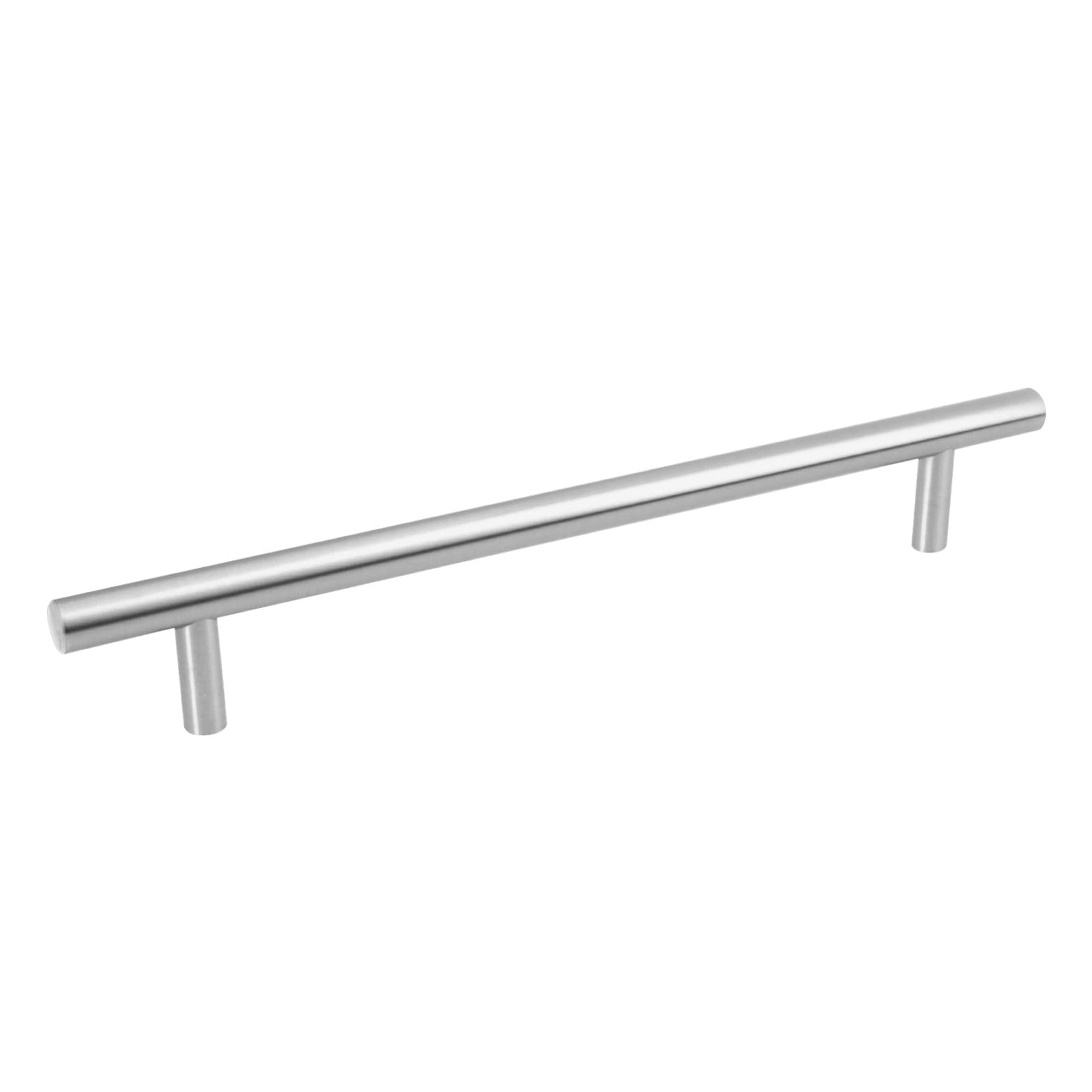 Jaladera de acero, 192mm, línea Cilindro, níquel, Hermex, JAL-0314, 43871
