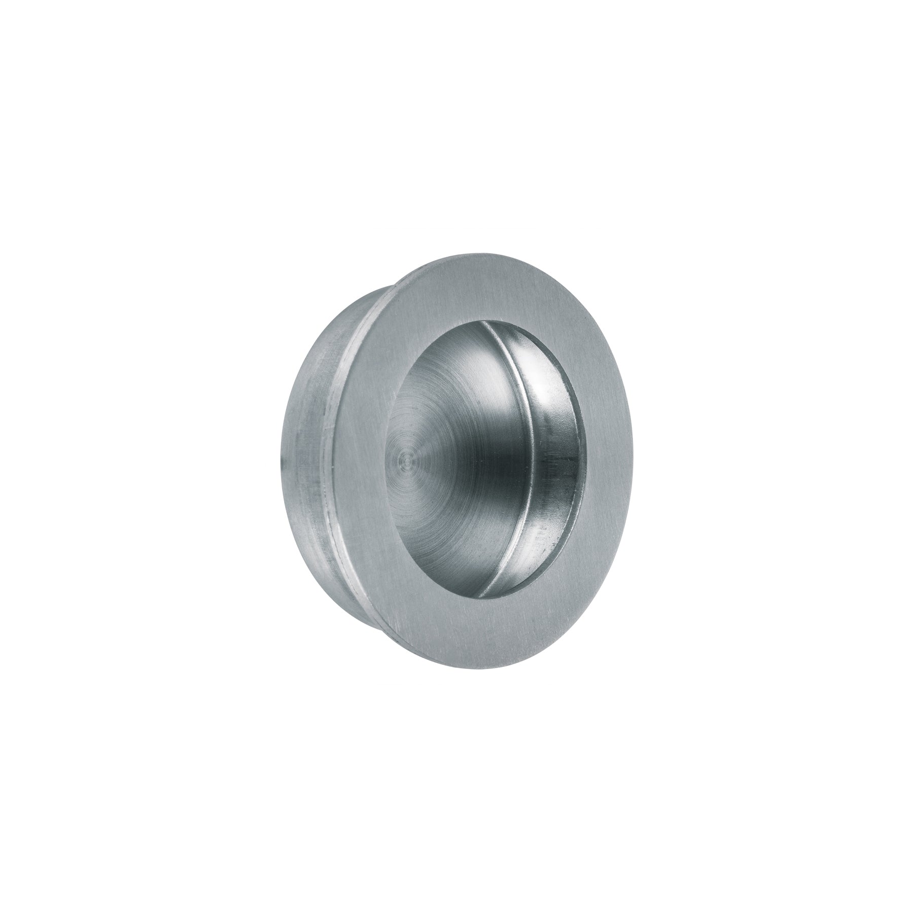 Jaladera de embutir circular No. 3 acabado cromo mate, Hermex, JALED-33, 48998