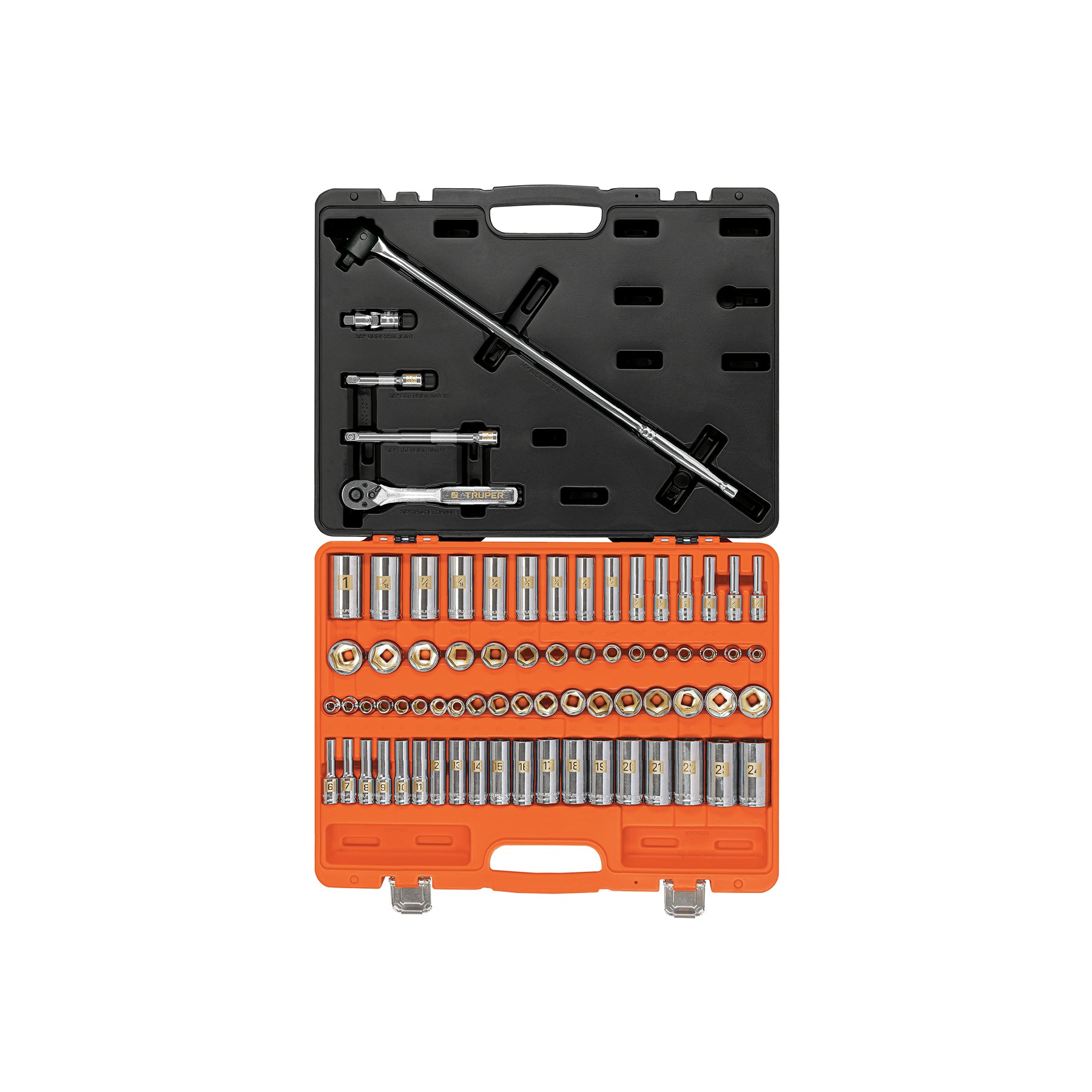 Juego de 73 herramientas cuadro 3/8" estándar y mm para mecánico