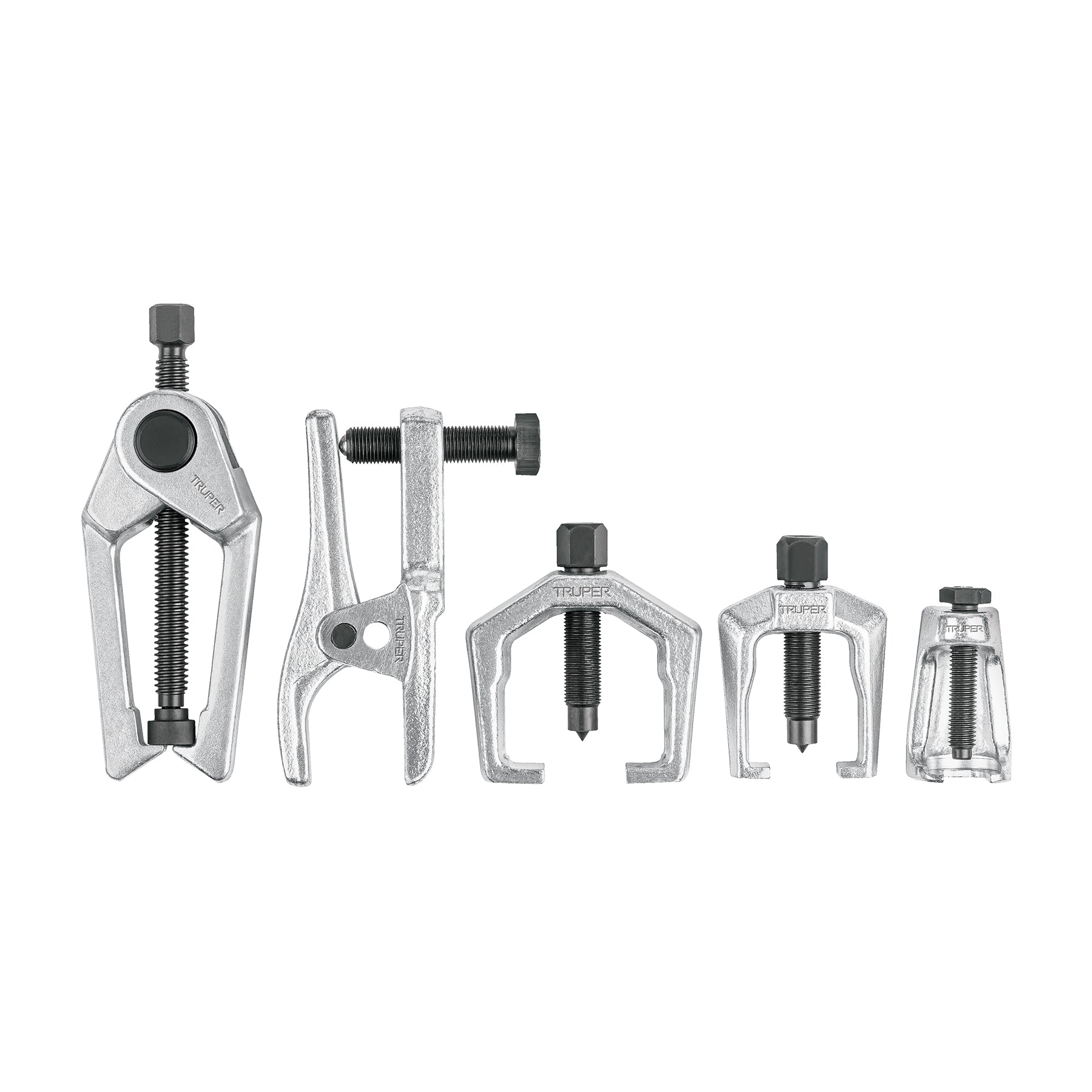 Juego de extractores para rótulas, 5 piezas, TRUPER