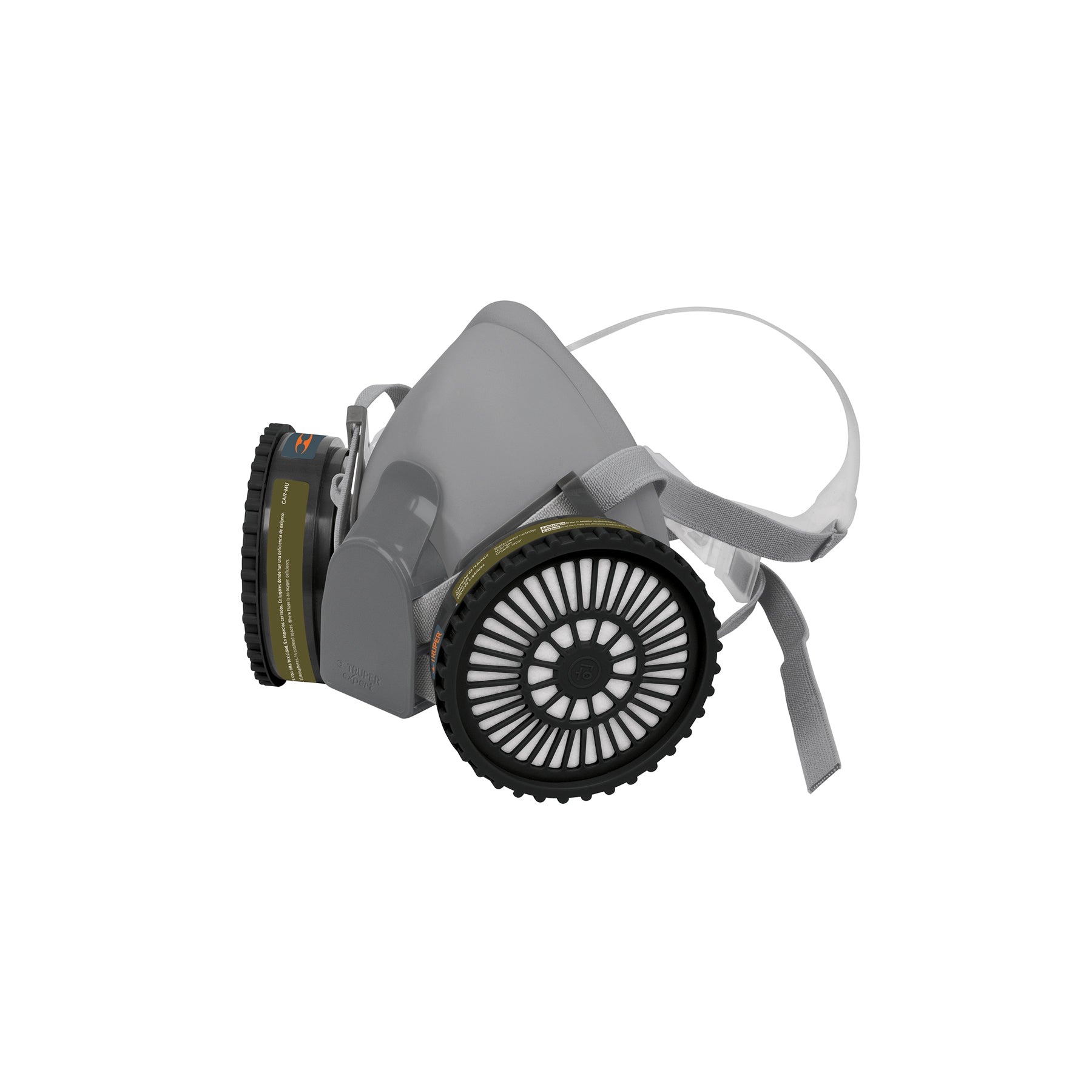 Kit respirador profesional con cartuchos multigas, Truper