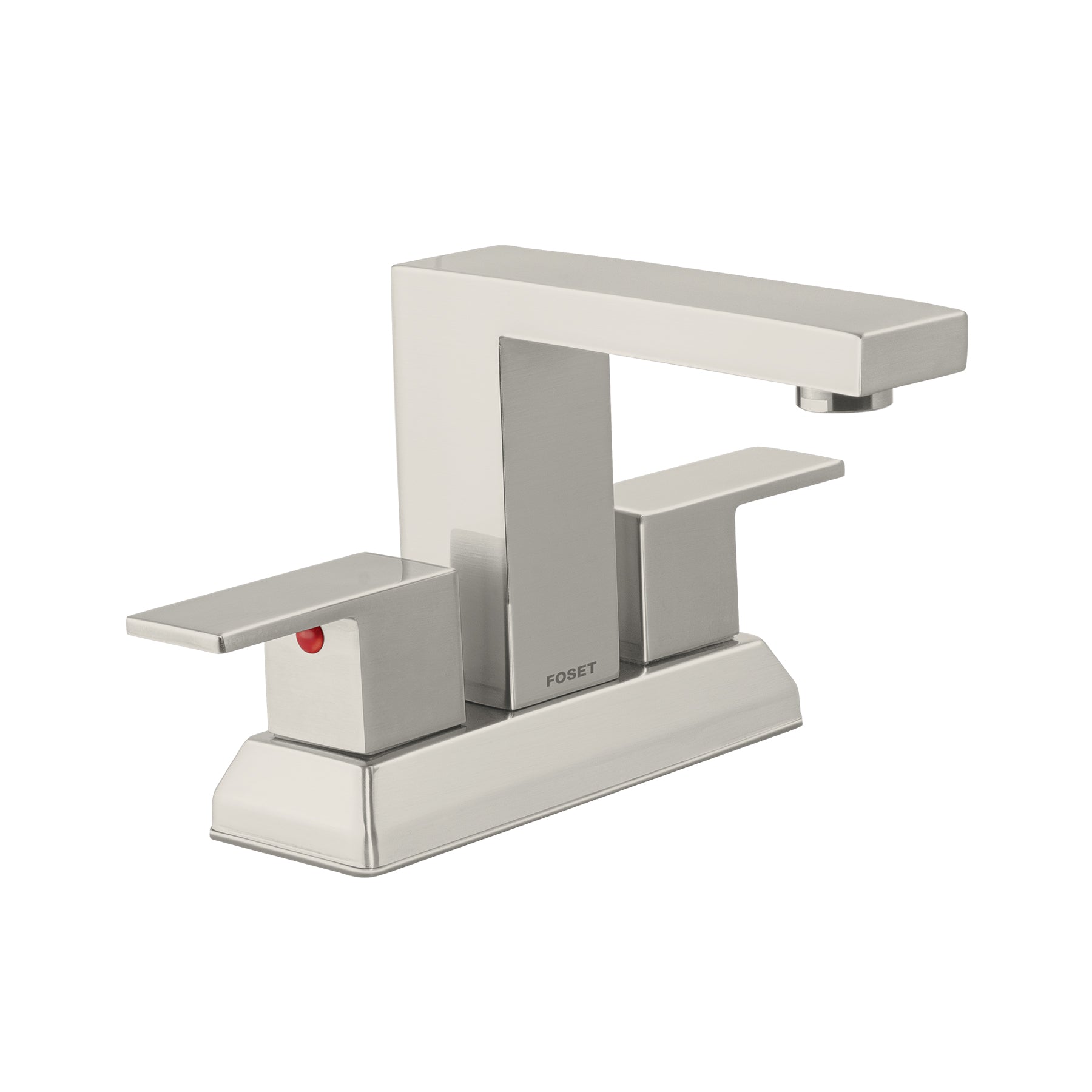 Mezcladora para lavabo 4", satín KUBO, Foset, KUM-43N, 44228