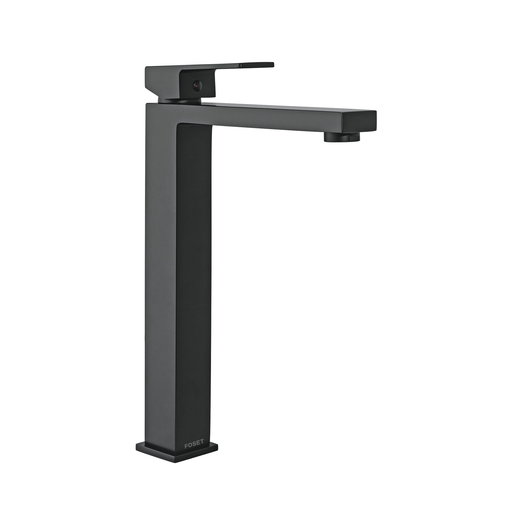 Monomando alto para lavabo, negro KUBO, Foset, KUM-46M, 44210