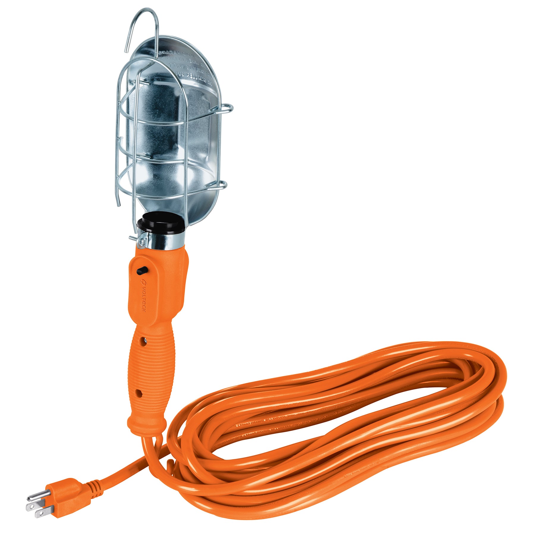 Lámpara de taller con canastilla metálica 7.5 m, Volteck, LAT-8M, 47259