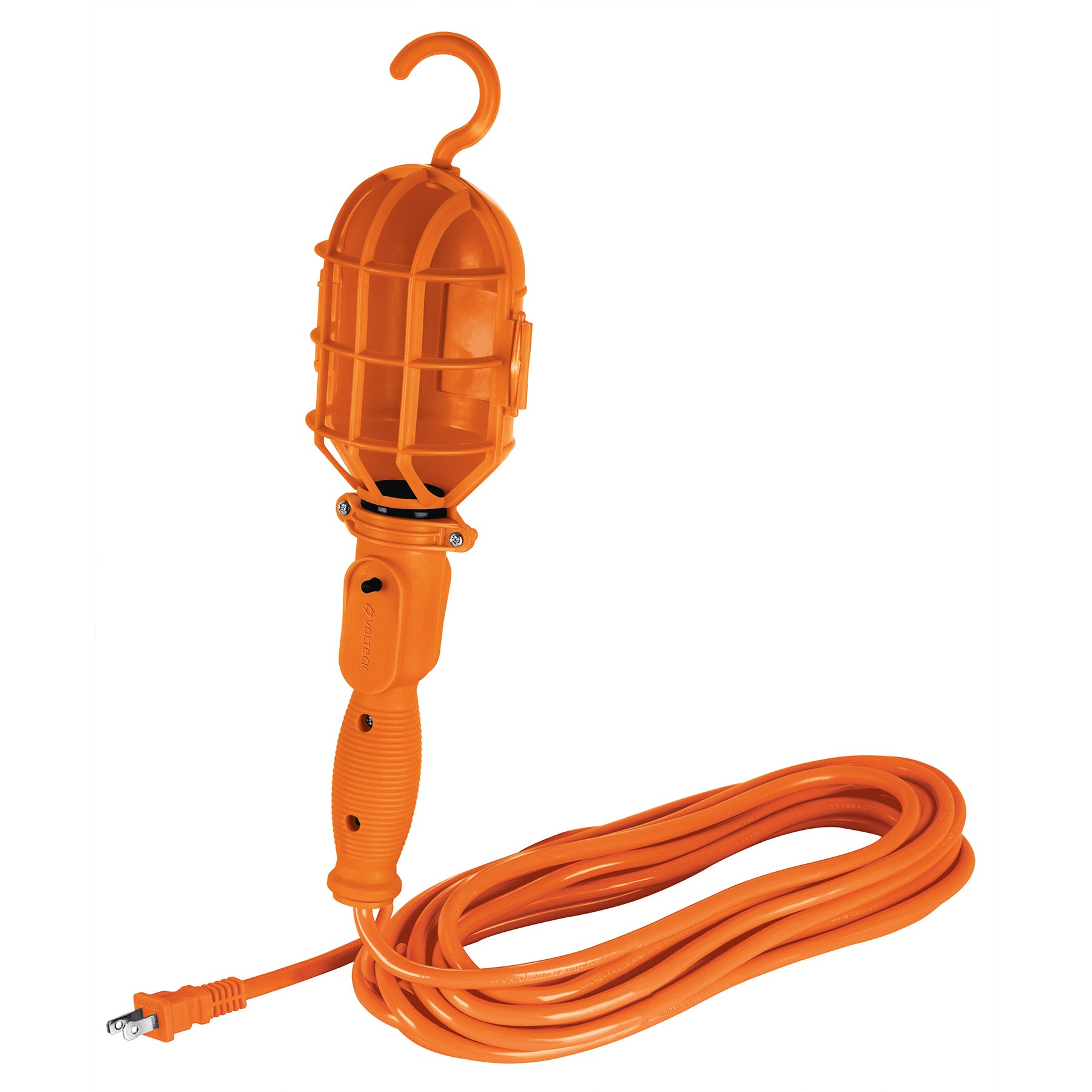 Lámpara de taller con canastilla plástica, 7.5 m, Volteck, LAT-8P, 47258