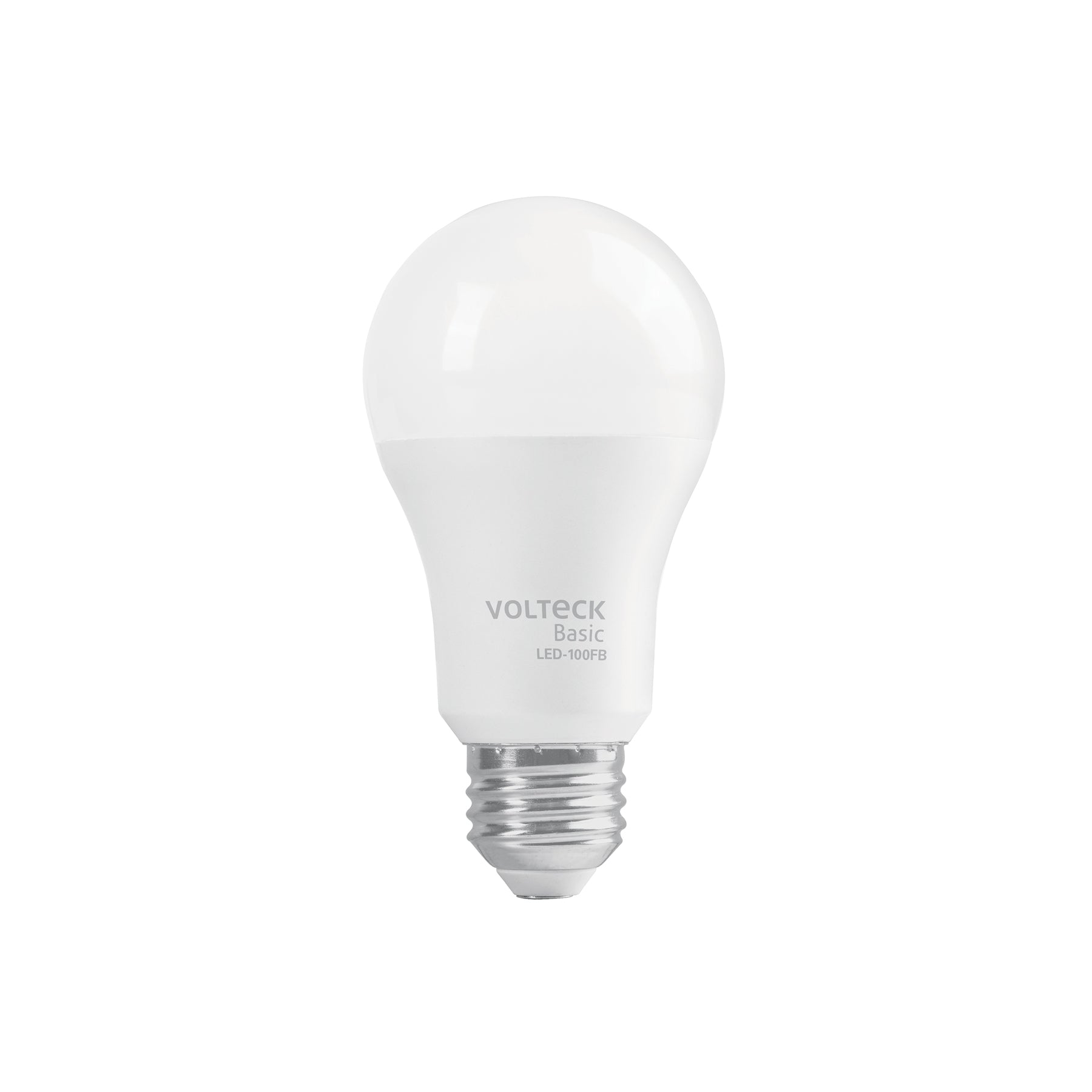 Foco LED 14W (75W) A19, 6500K blanca fría, 1150 lm, BASIC, Volteck, LED-100FB, 28065
