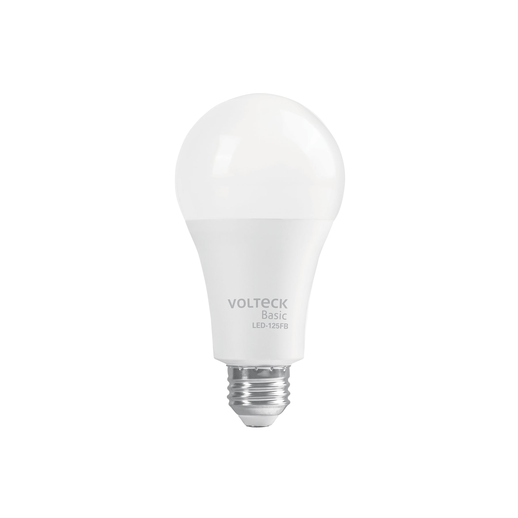Foco LED 16W (100W) A22, 6500K blanca fría, 1550 lm, BASIC, Volteck, LED-125FB, 28066