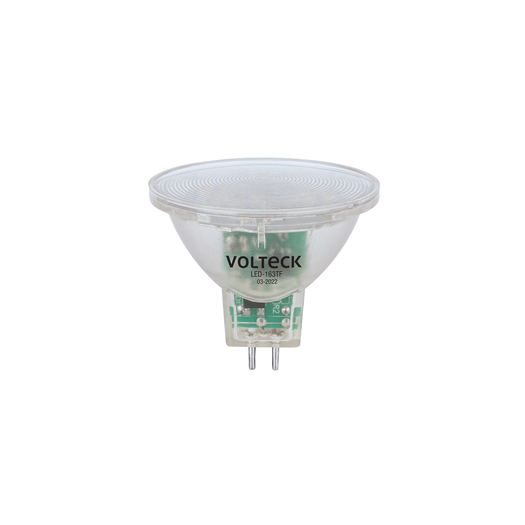 Lámpara trans. de LED 3W MR16 base GU5.3 luz de día, blíster, Volteck, LED-163TF, 48402