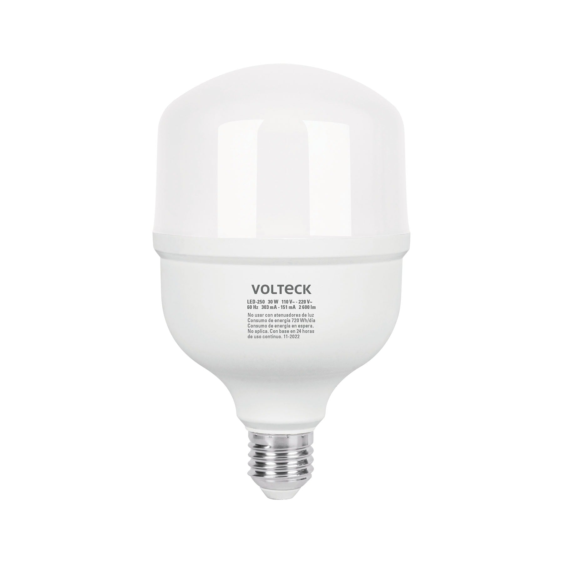 Lámpara LED alta potencia 30 W (equiv. 250 W), luz de día