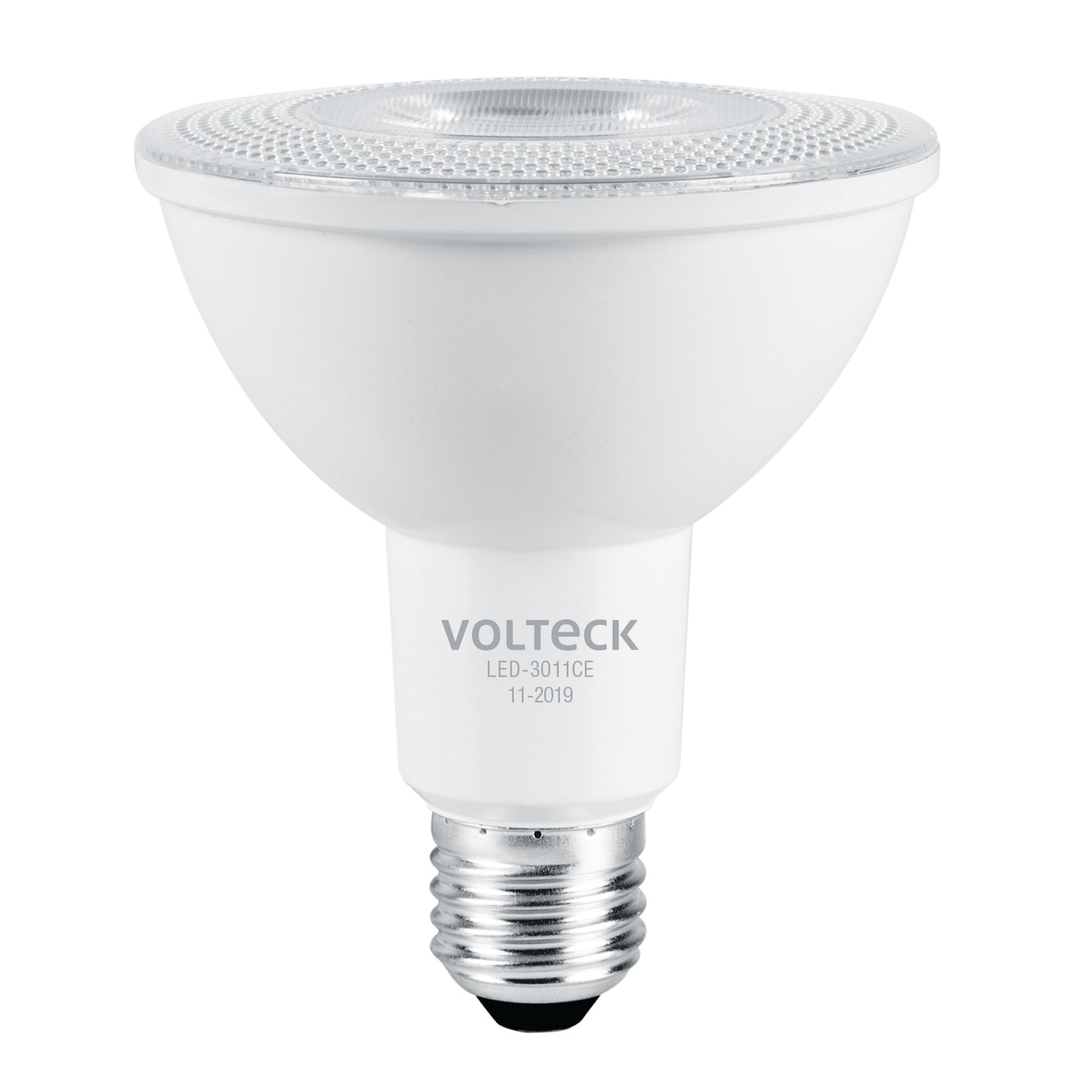 Foco LED 11 W tipo PAR30, 3000K blanca cálida, Volteck, LED-3011CE, 46188