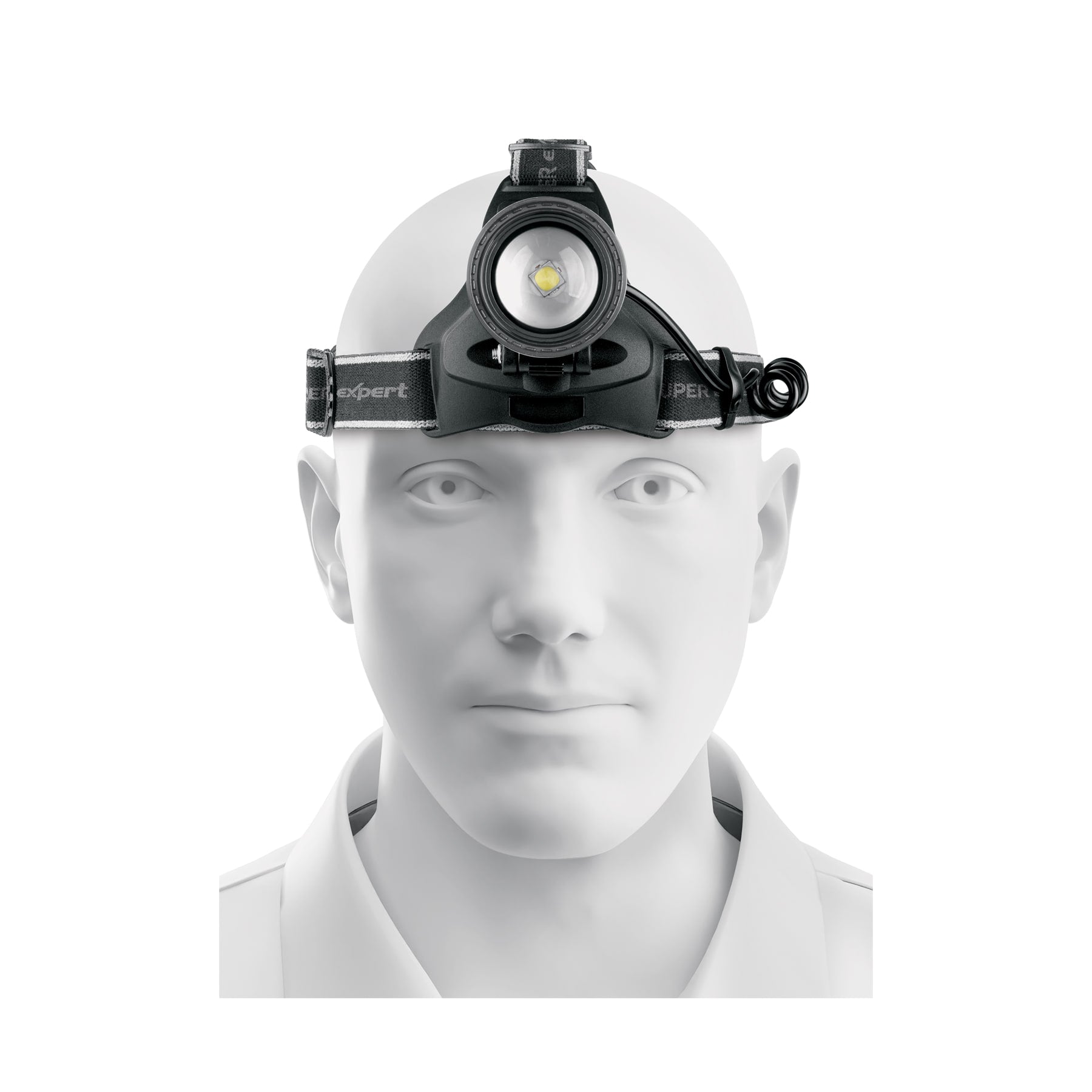 Linterna de minero LED 1700 lm, recargable, Truper, LI-CA-1700RX, 103967