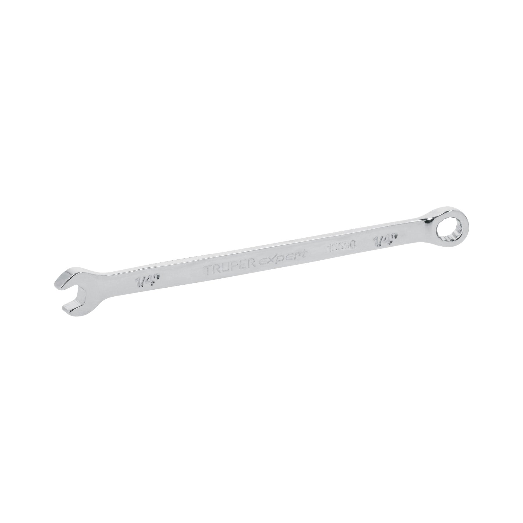 Llave combinada extralarga 1/4" x 125 mm de largo, Expert