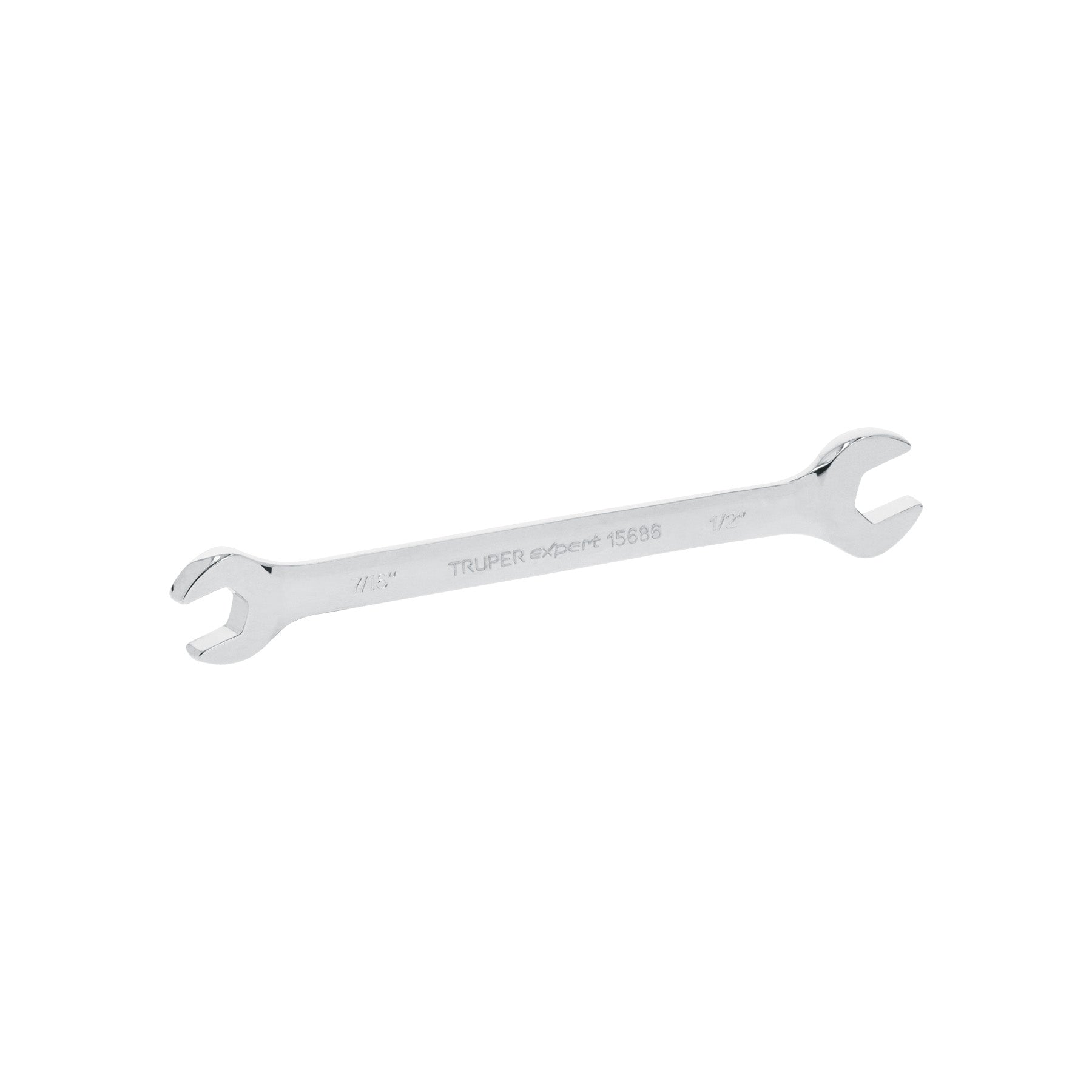 Llave española, 7/16 x 1/2" x 181 mm de largo, Truper Expert