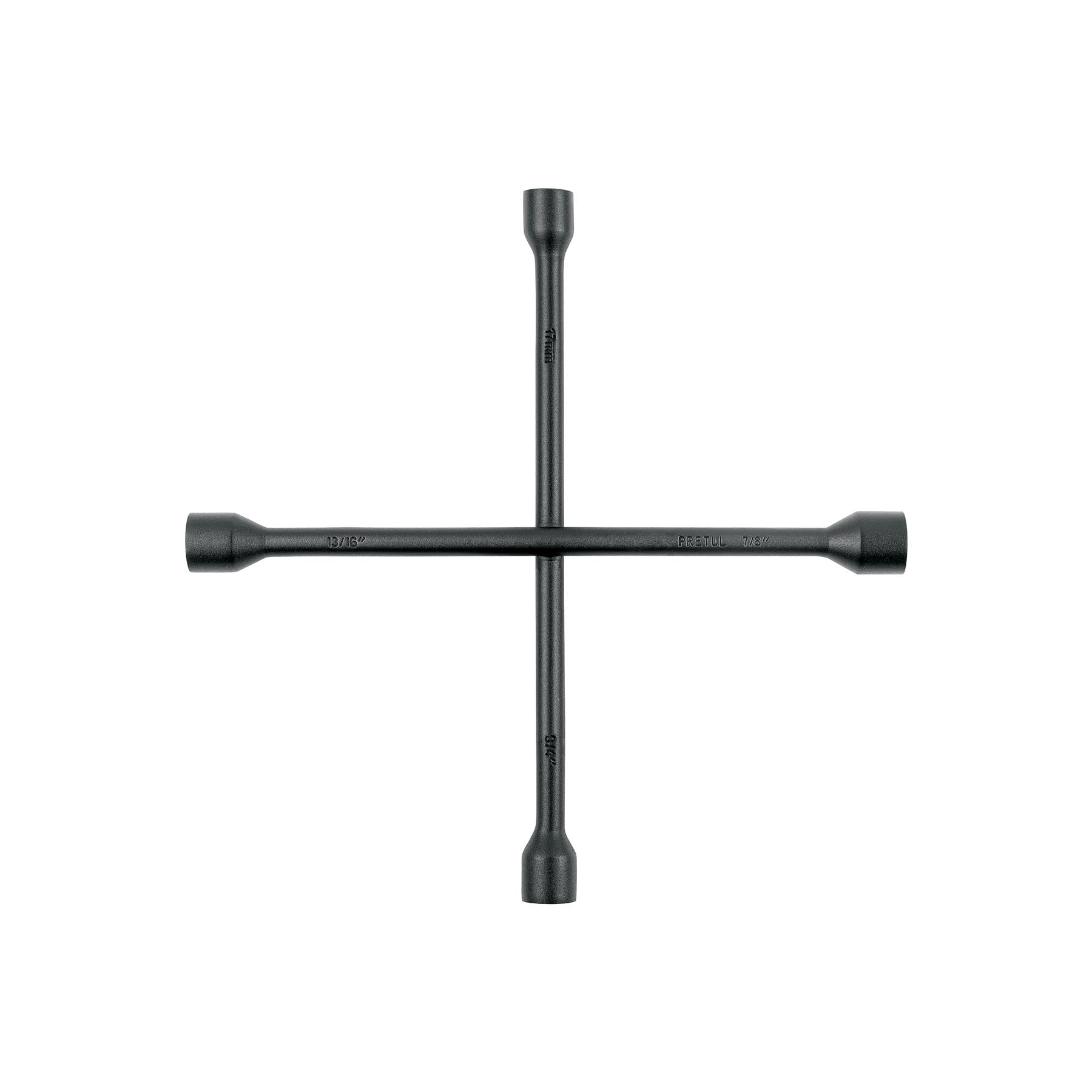 Llave de cruz 14", acabado negro mate, Pretul, LLCR-14P, 21800
