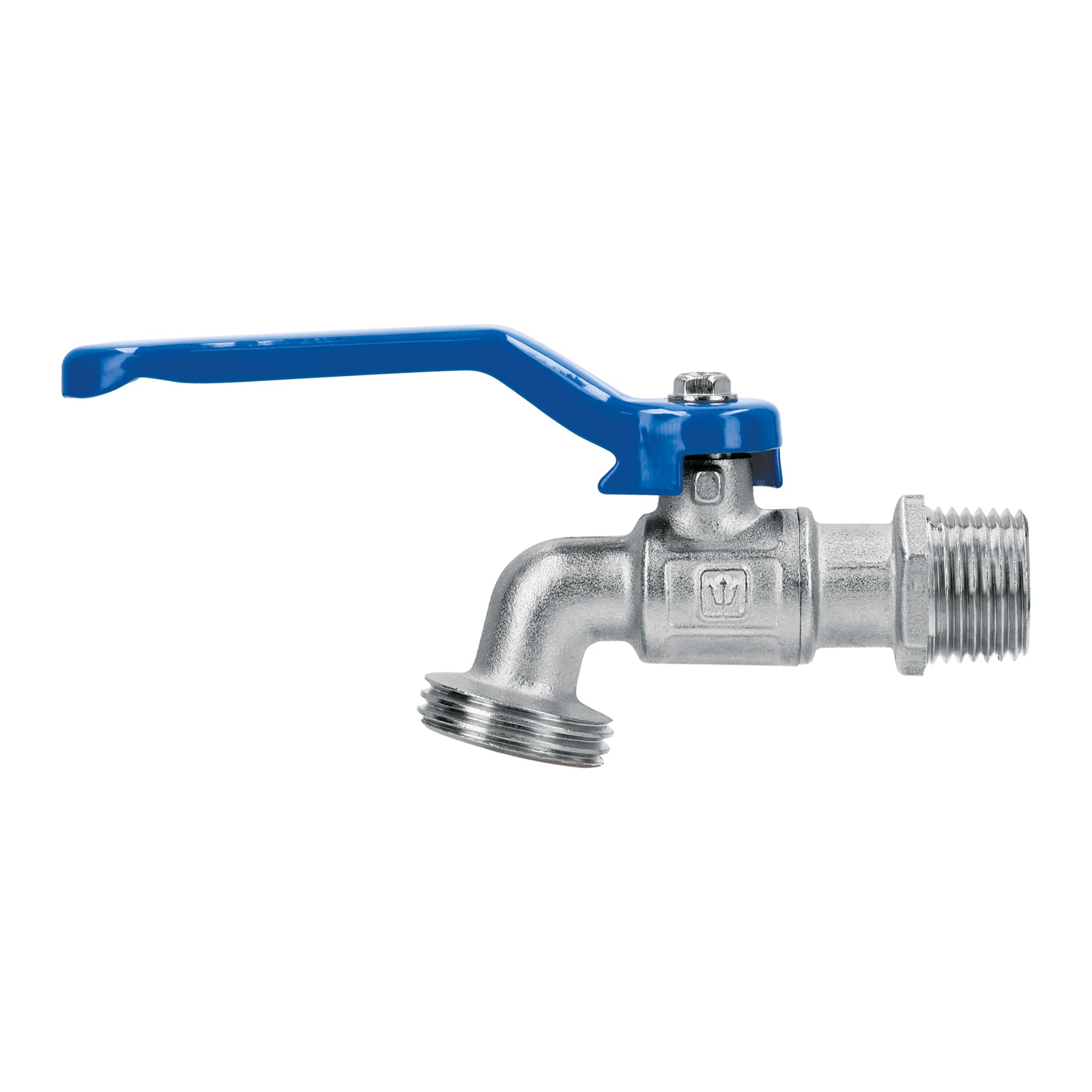 Llave de esfera de latón 1/2", 140 g, s/adaptador, Foset, LLE-140LS, 45969