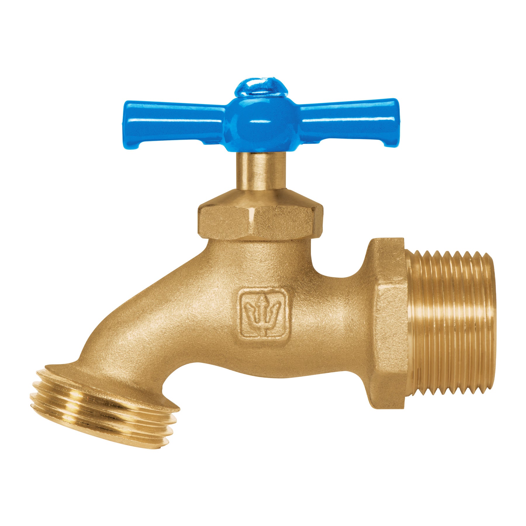 Llave para manguera, de latón, 180g, 3/4", granel, Foset