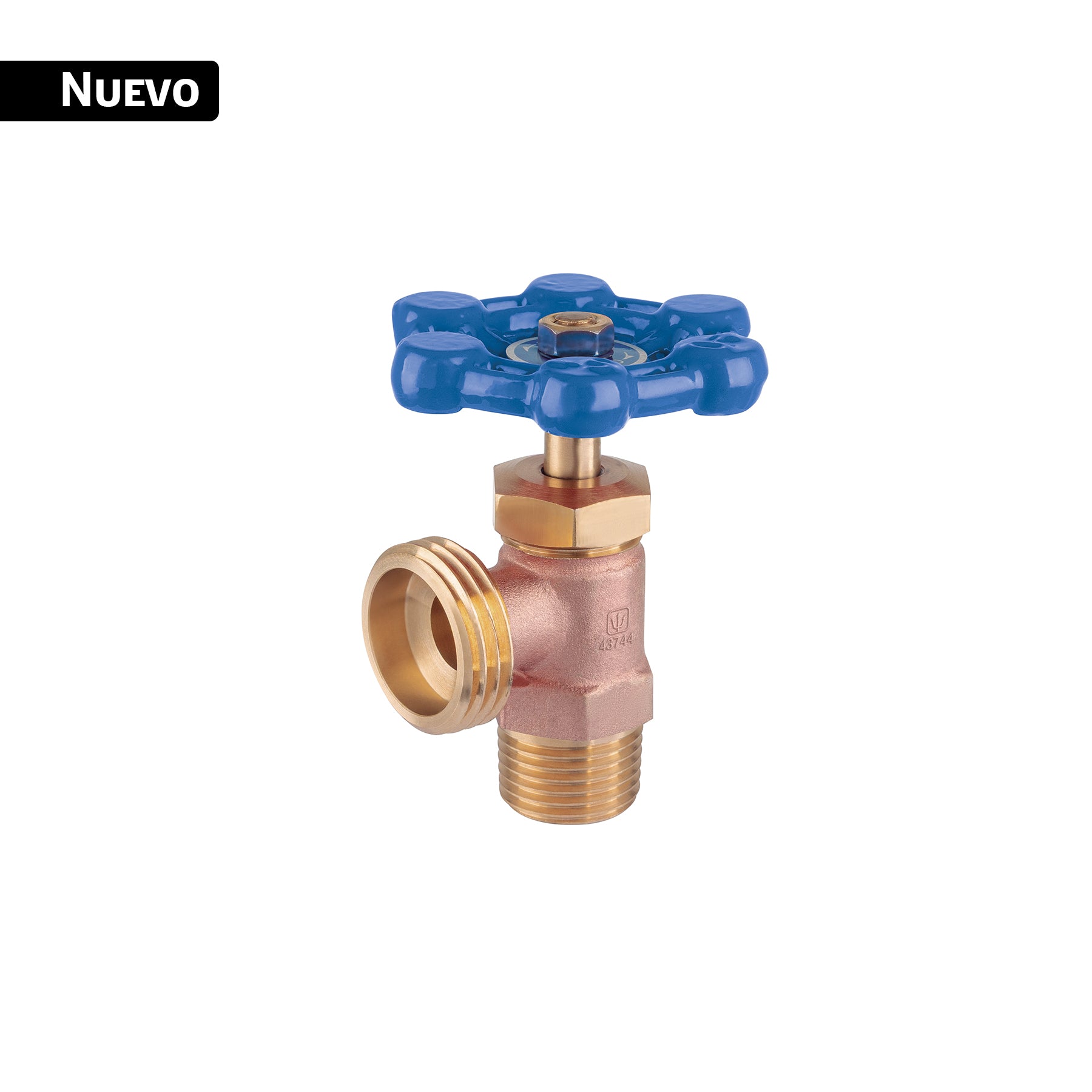 Llave para lavadora, maneral azul, Foset, LLL-170F, 43743