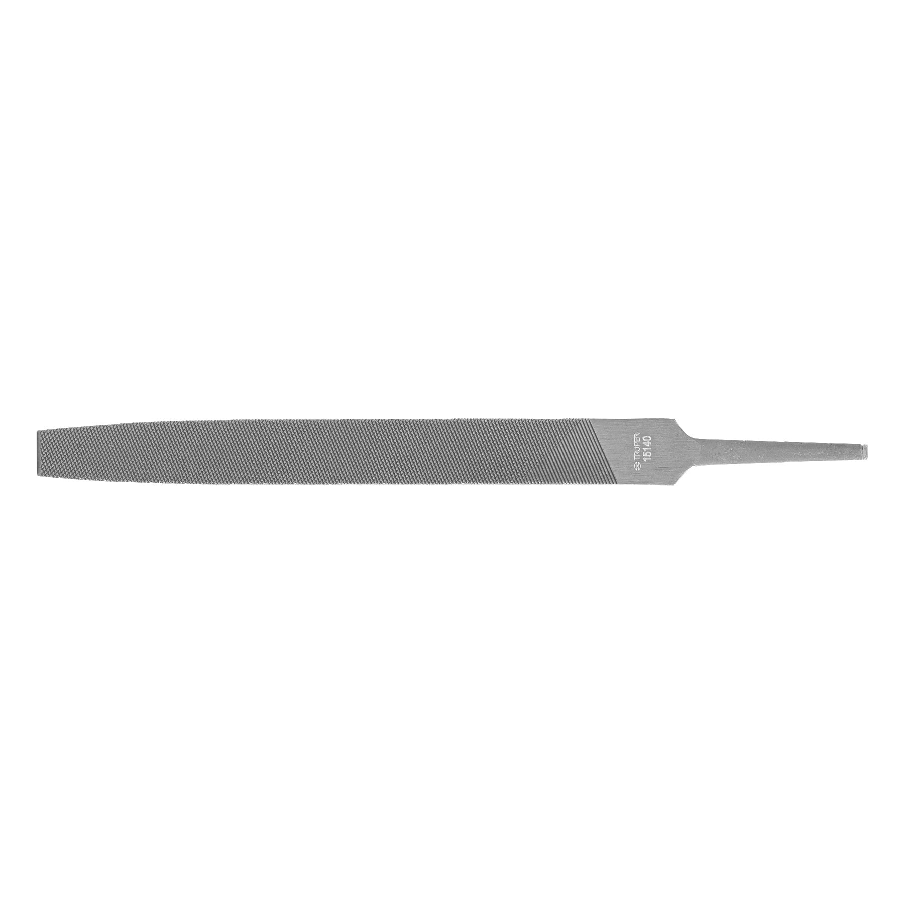 Lima plana bastarda 6", Truper