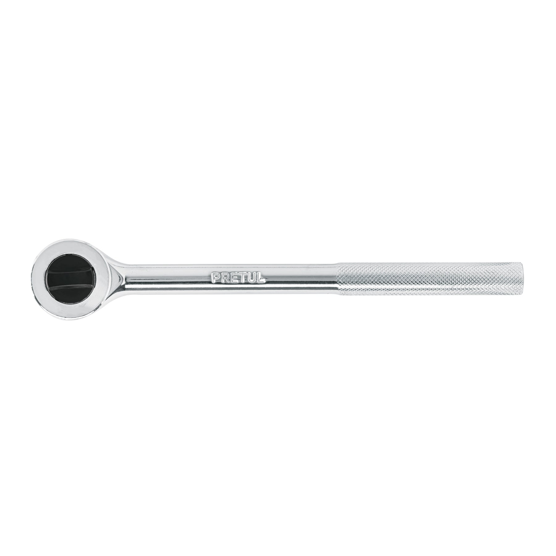 Matraca cuadro 1/2" cabeza redonda con disco, Pretul, M-1245DP, 27353