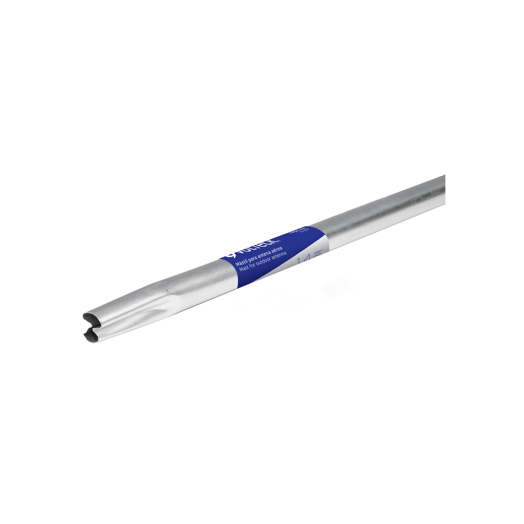 Mástil de 1.4 m para antena aérea, Volteck, MAST-140, 45111