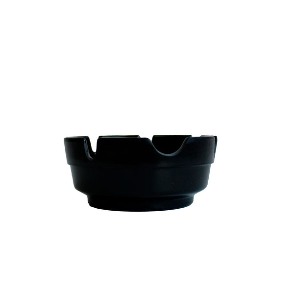 Cenicero 10 cm negro plastico winco (2210204)