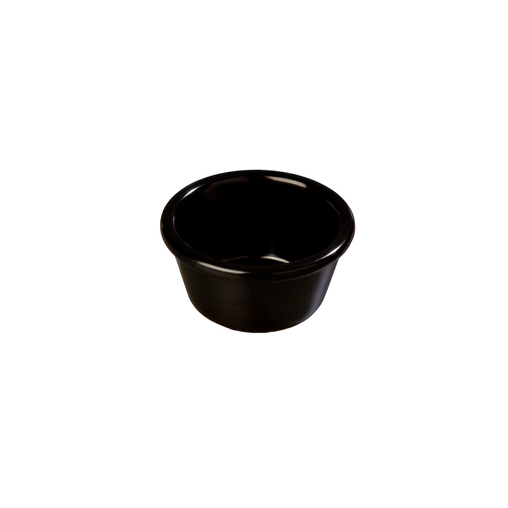 Ramequin 2 Oz. Negro Melamina Travessa