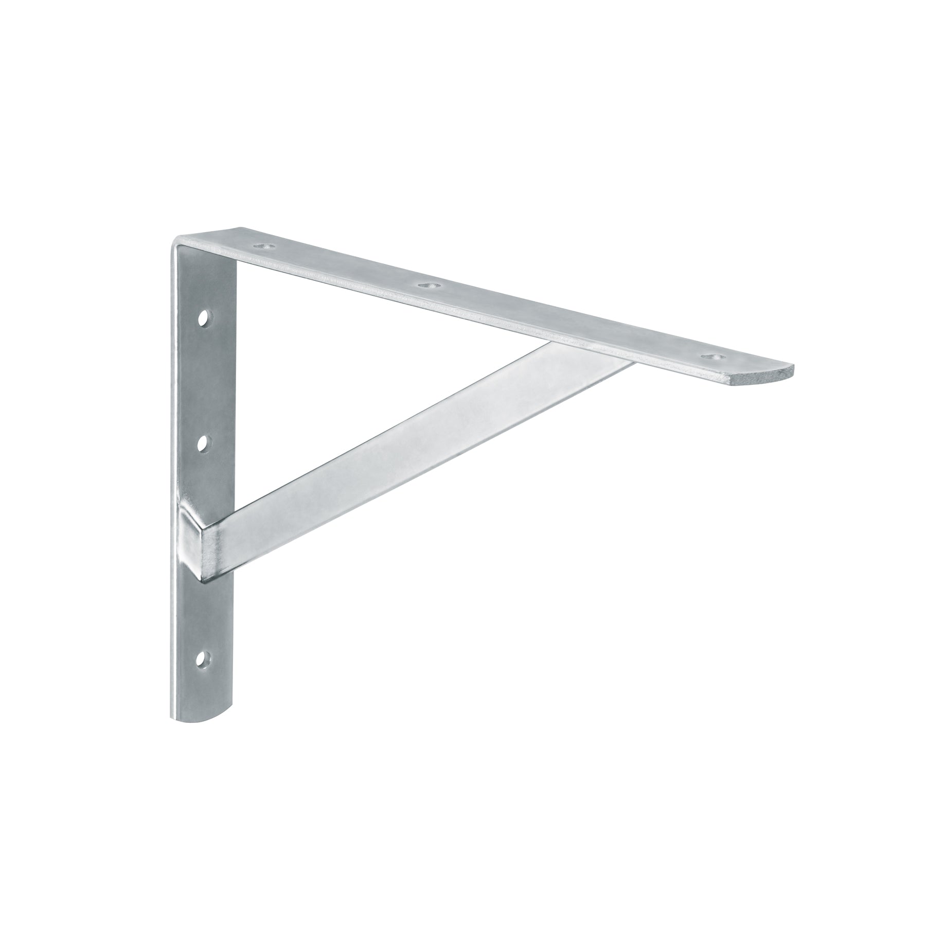 Ménsula de acero reforzado galvanizada 8 x 12", FIERO