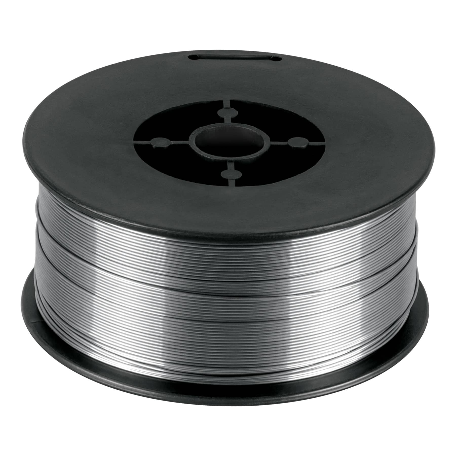 Caja con 1 kg de microalambre núcleo fundente, procesos s/gas