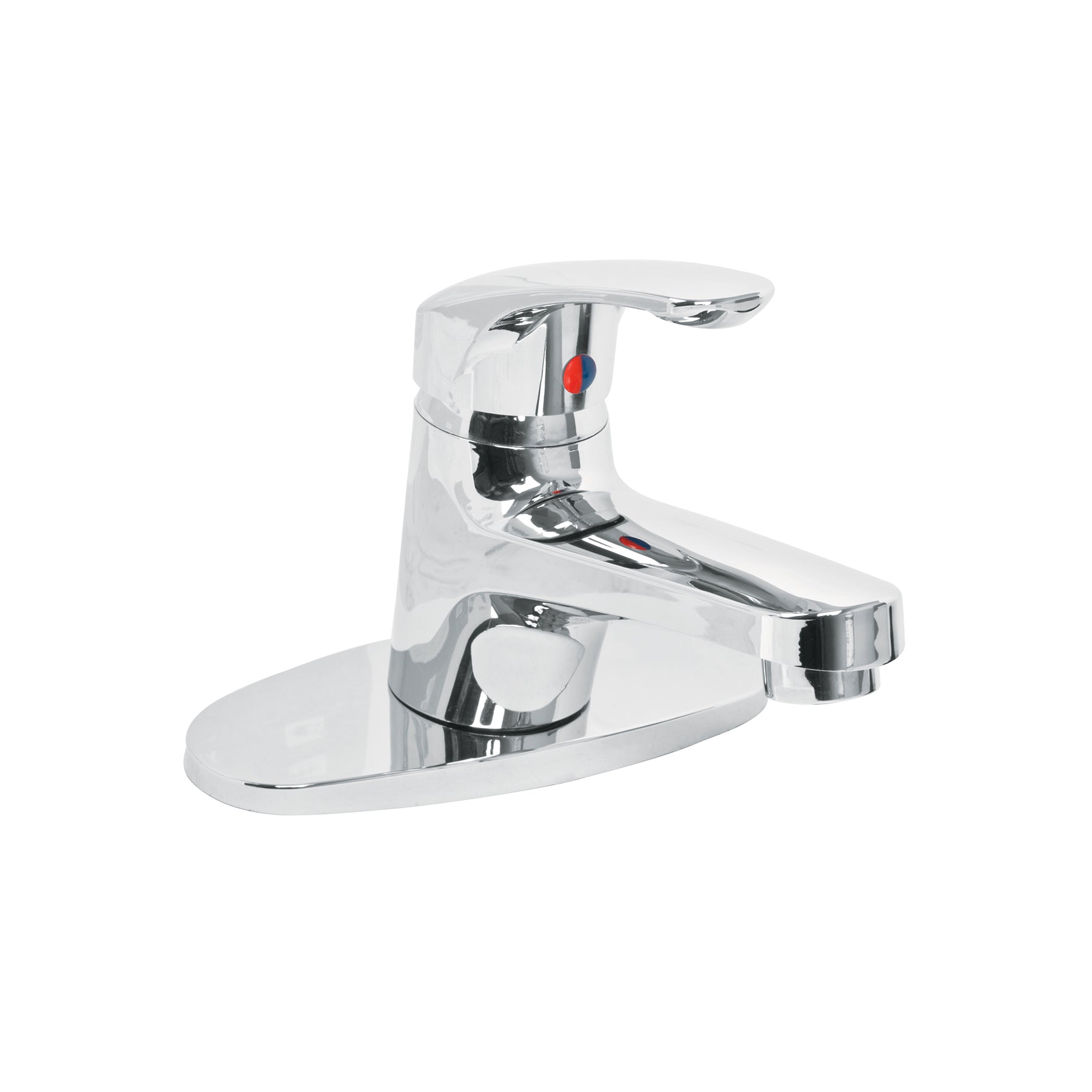 Monomando lavabo, ABS, nariz recta, con cubierta, BASIC, Foset, MP-420, 49550
