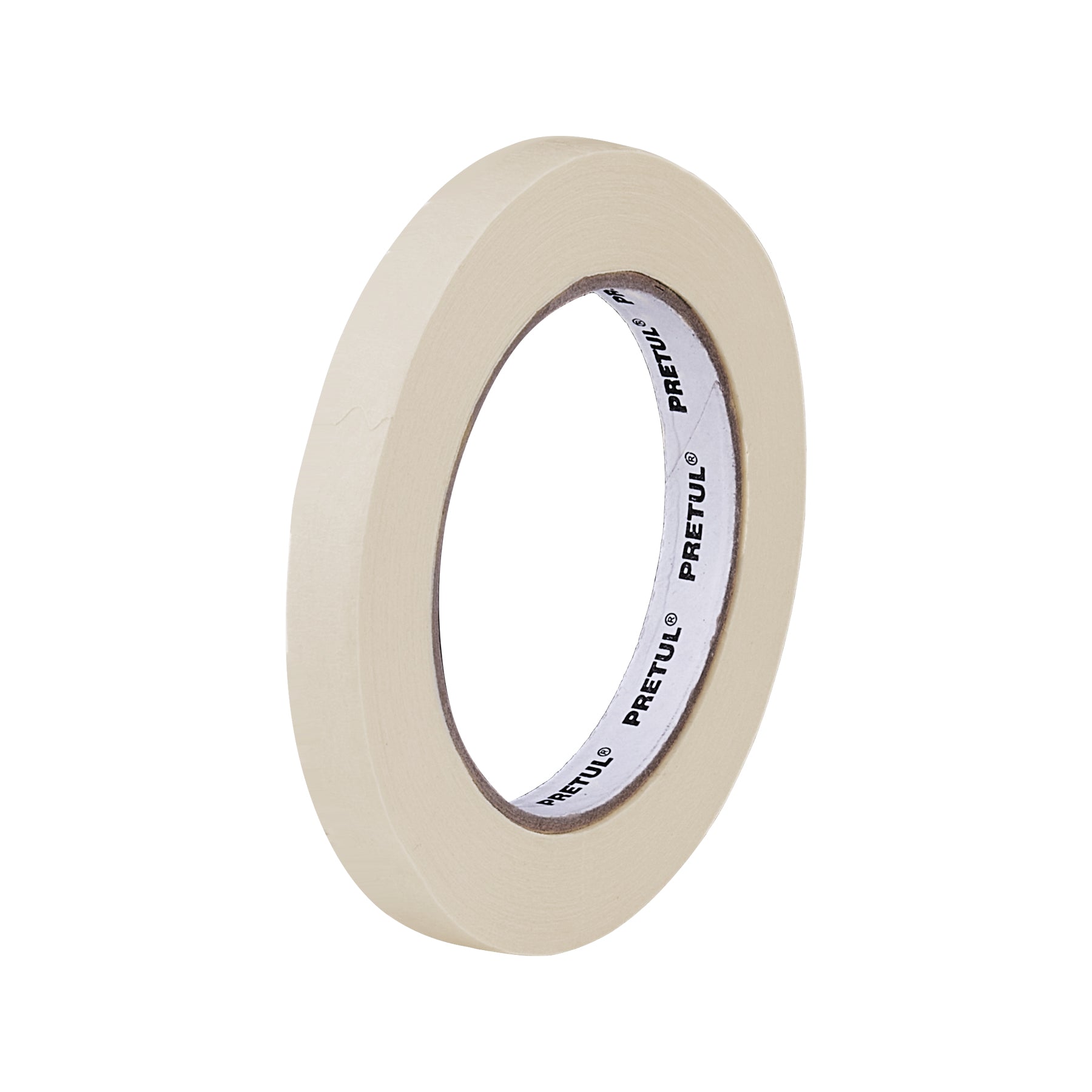 Cinta masking tape de 1/2" x 50 m, Pretul, MSK-1/2P, 20668