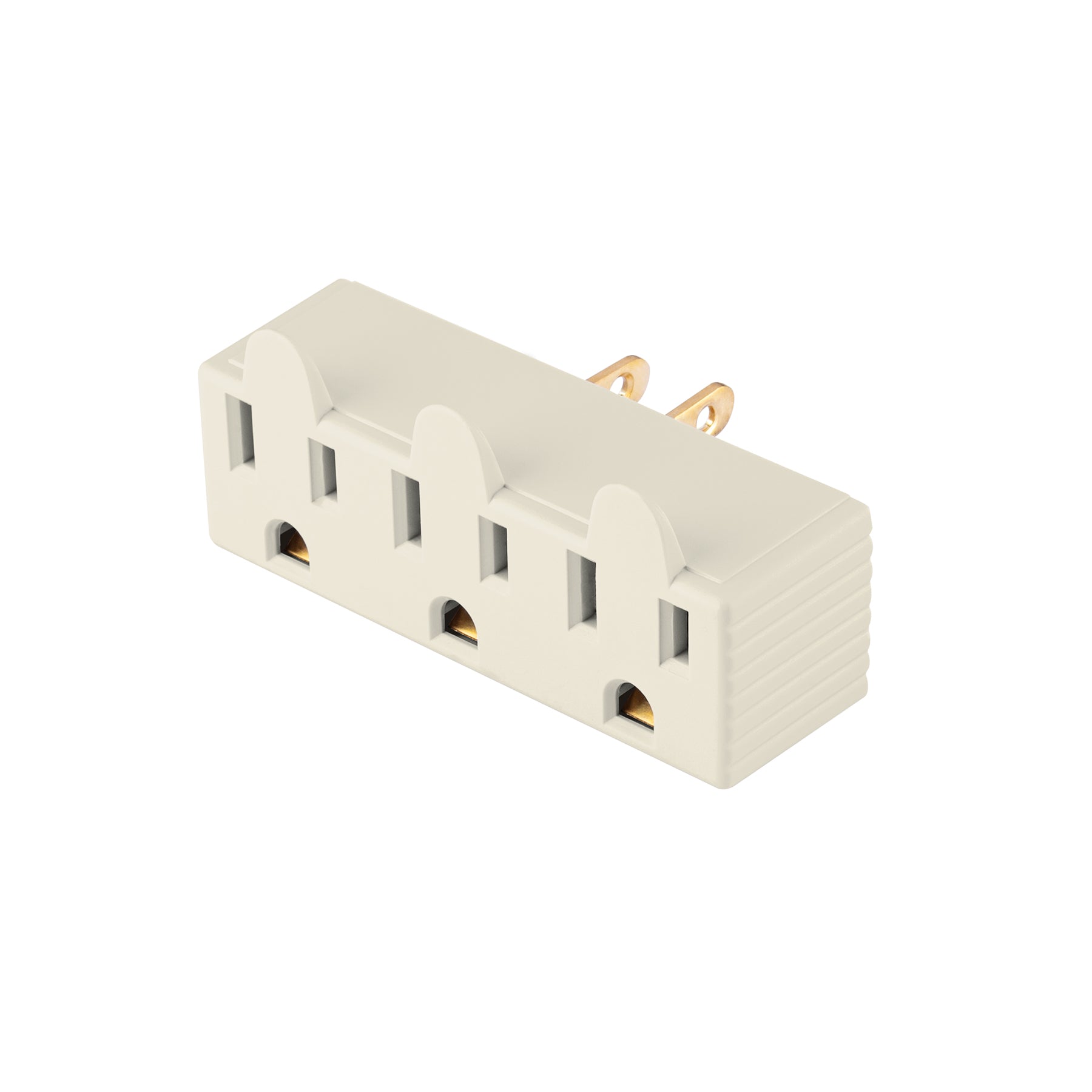 Multicontacto triple aterrizado, barra, Volteck, MUL-320, 46810