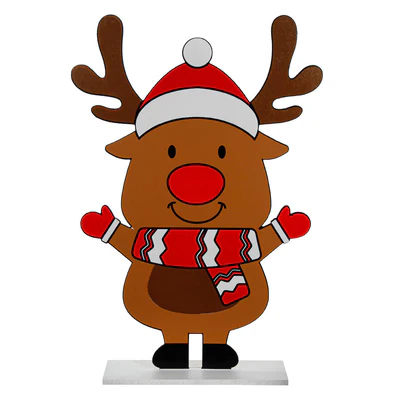 Personaje Decorativo de Reno Navideño 5326