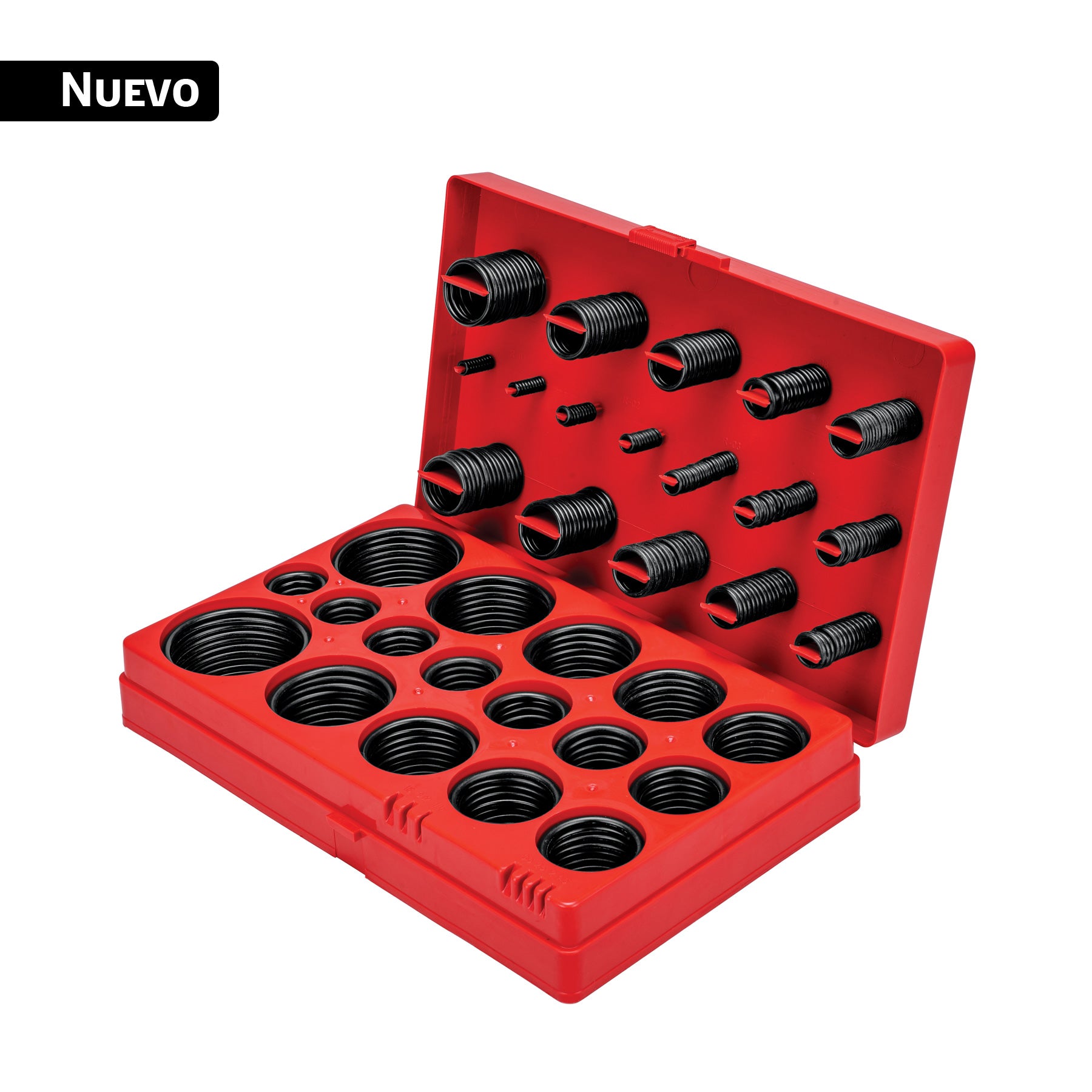 Juego O-Rings NBR 70 milimétricas 419 piezas, Fiero, ORI-419M, 43932