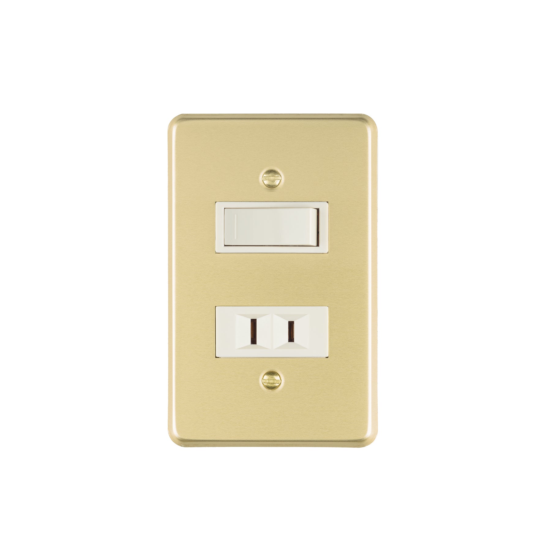 Placa armada contacto e interruptor, línea Económica, Volteck, PA-APCO-E, 46388