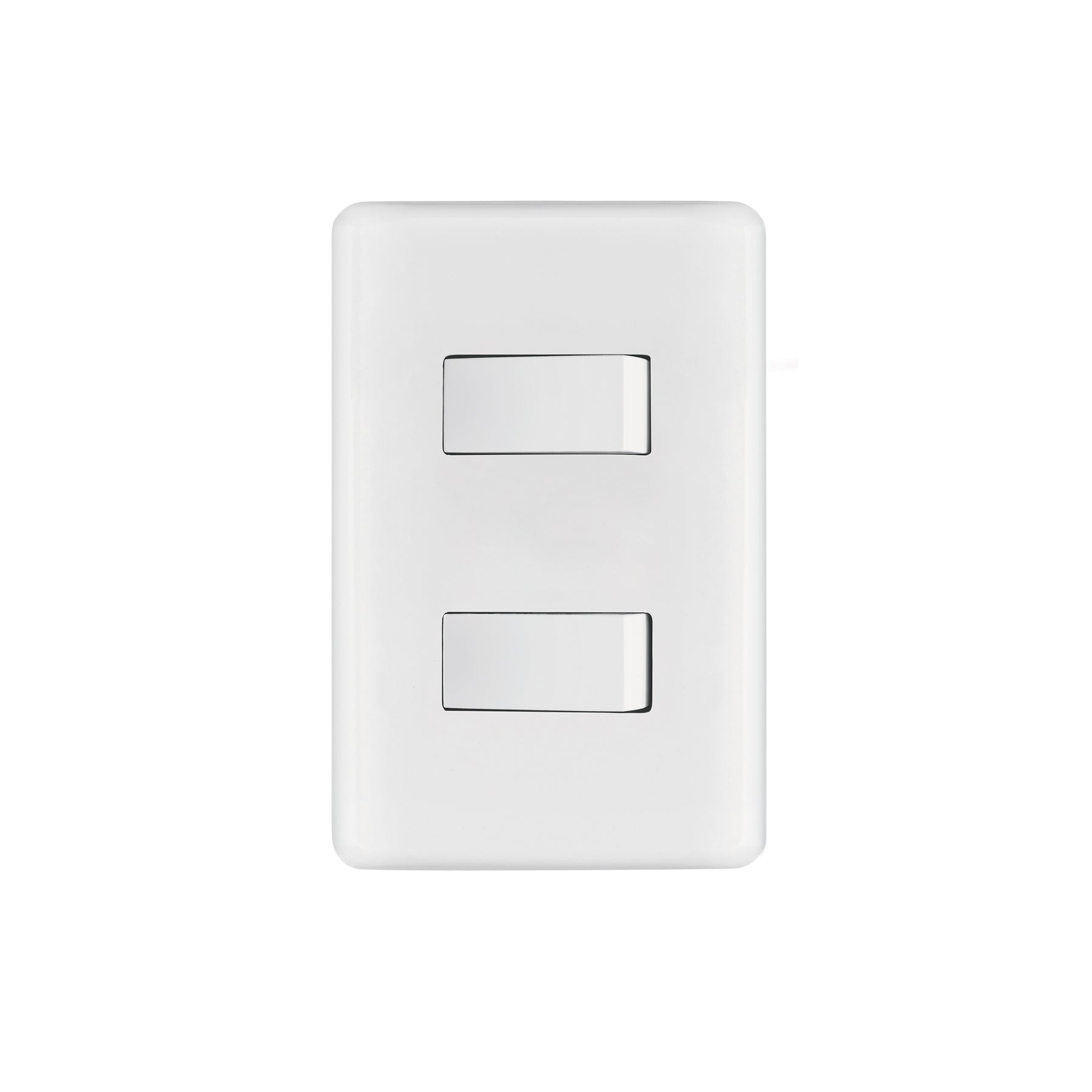 Placa armada 1 interruptor sencillo + 1 de 3 vías, BASIC, Volteck, PA-APDO-EB, 25085