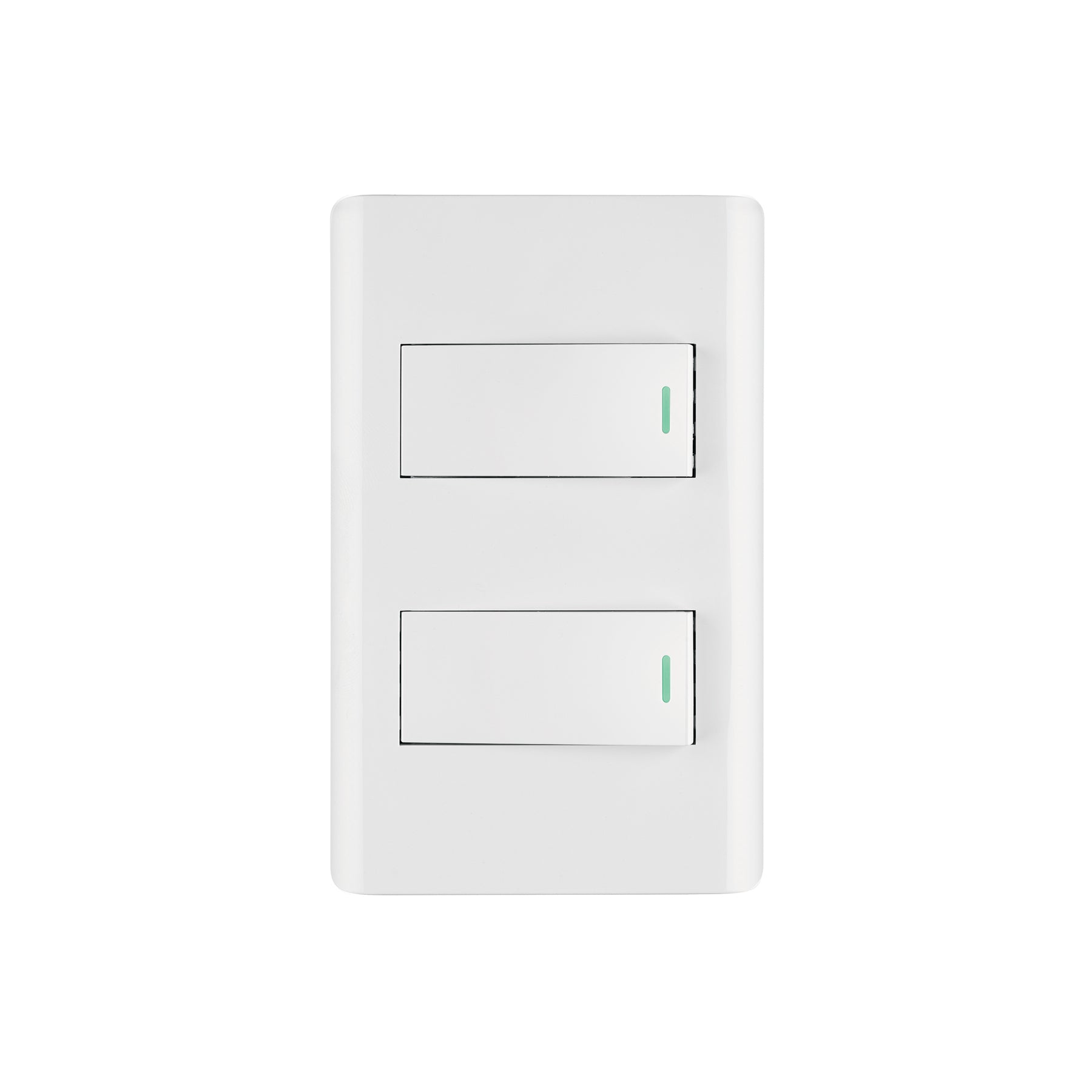 Placa armada blanca 1 interruptor y 1 de 3 vías 1 mód,Lisboa, Volteck, PA-APDO1-ELB, 47955