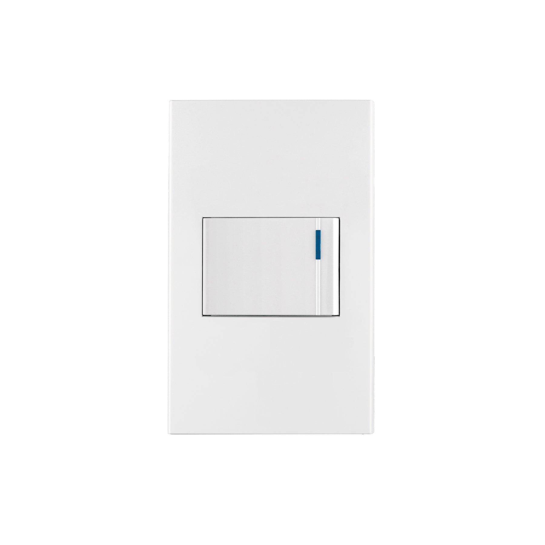 Placa armada 1 interruptor de 3vías, 1.5mód, Española,blanco, Volteck, PA-APSE15-EEB, 45600