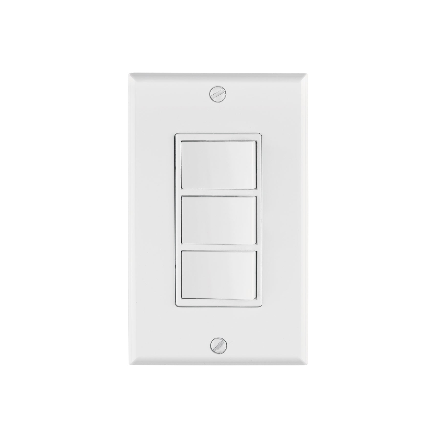 Placa armada con 3 interruptores sencillos, línea Classic, Volteck, PA-APTR-CLP, 46339
