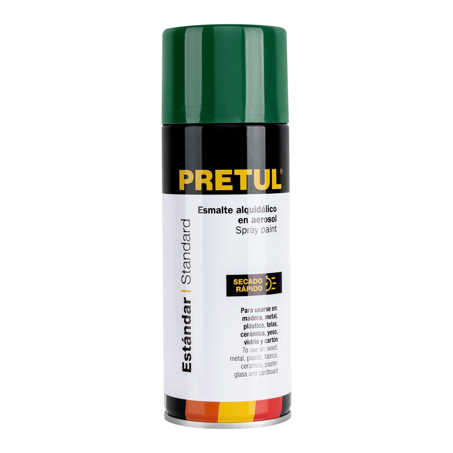 Pintura en aerosol, verde hoja, 400 ml, Pretul, PA-VH-P, 27184