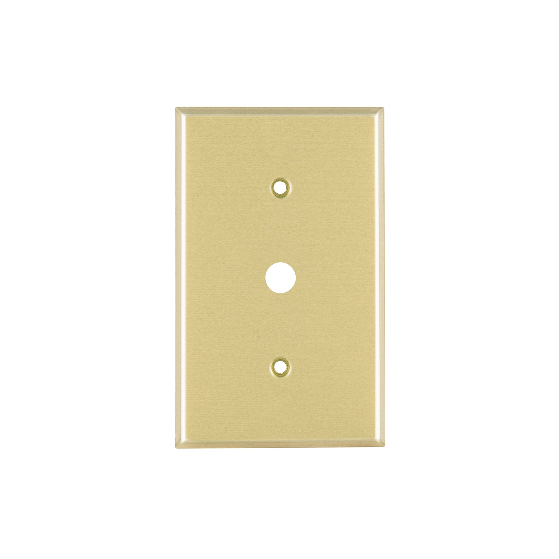Placa para atenuador, de aluminio, línea Standard, Volteck, PADI-S, 48174
