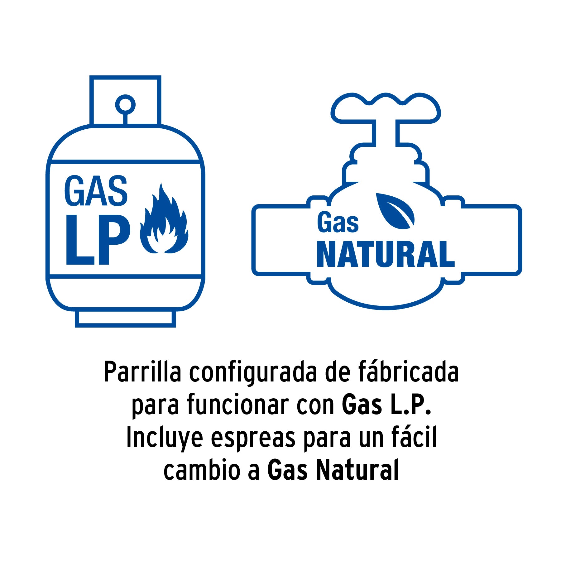 Parrilla gas empotrable 90cm, 6 quem, acero inoxidable Riviera