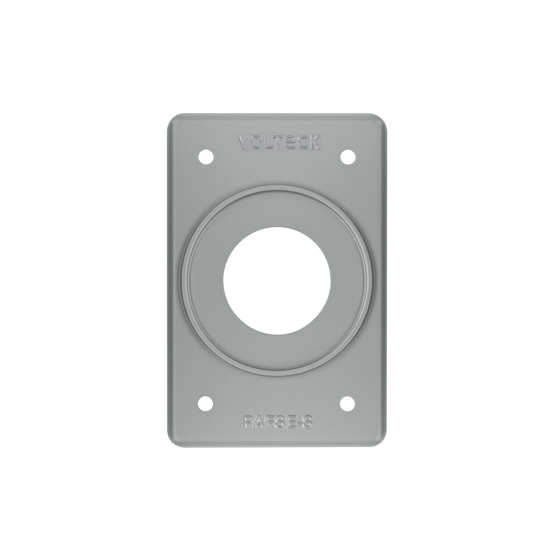 Placa para intemperie tipo FS, sencilla, de sobreponer