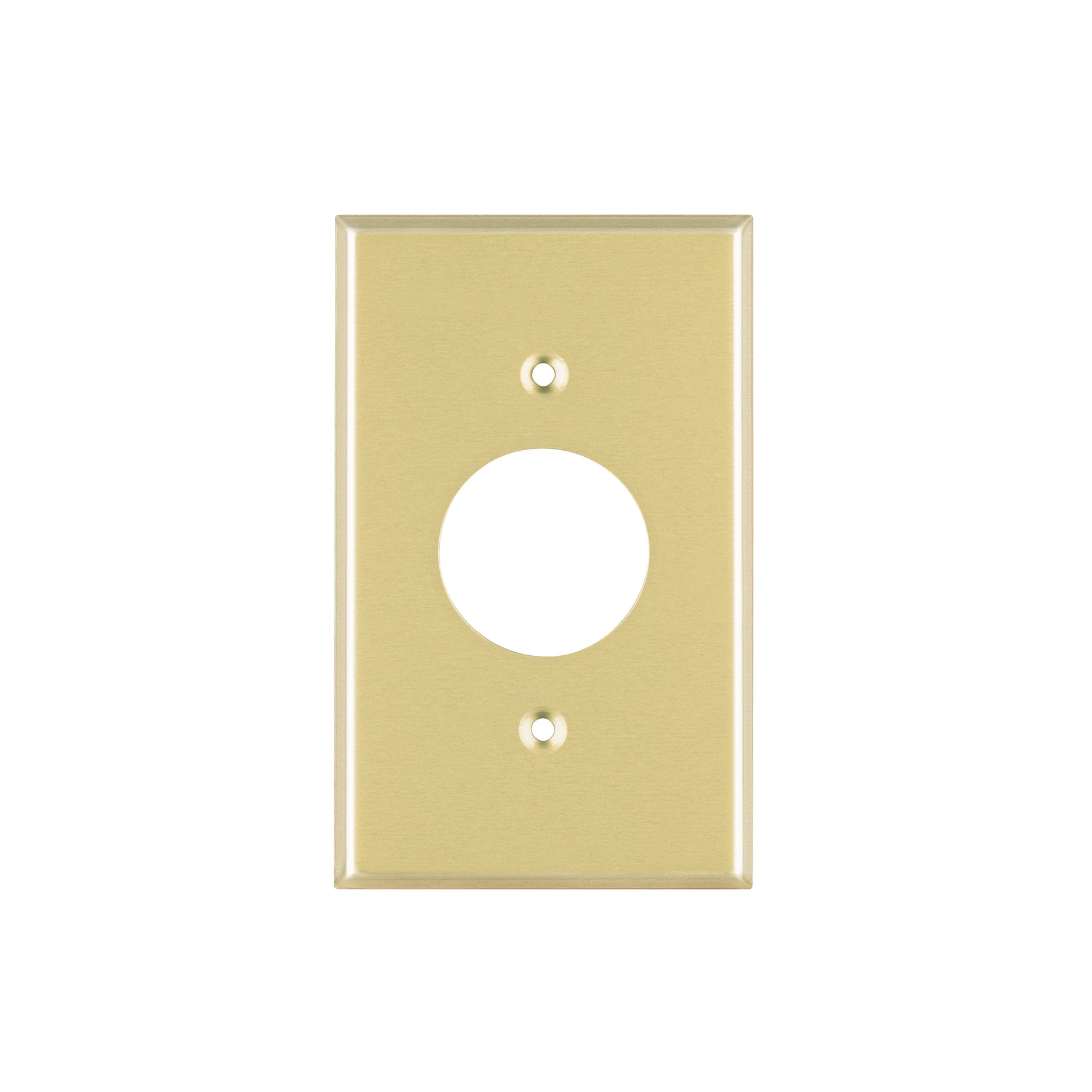 Placa para contacto redondo, de aluminio, línea Standard, Volteck, PASE-S, 46414