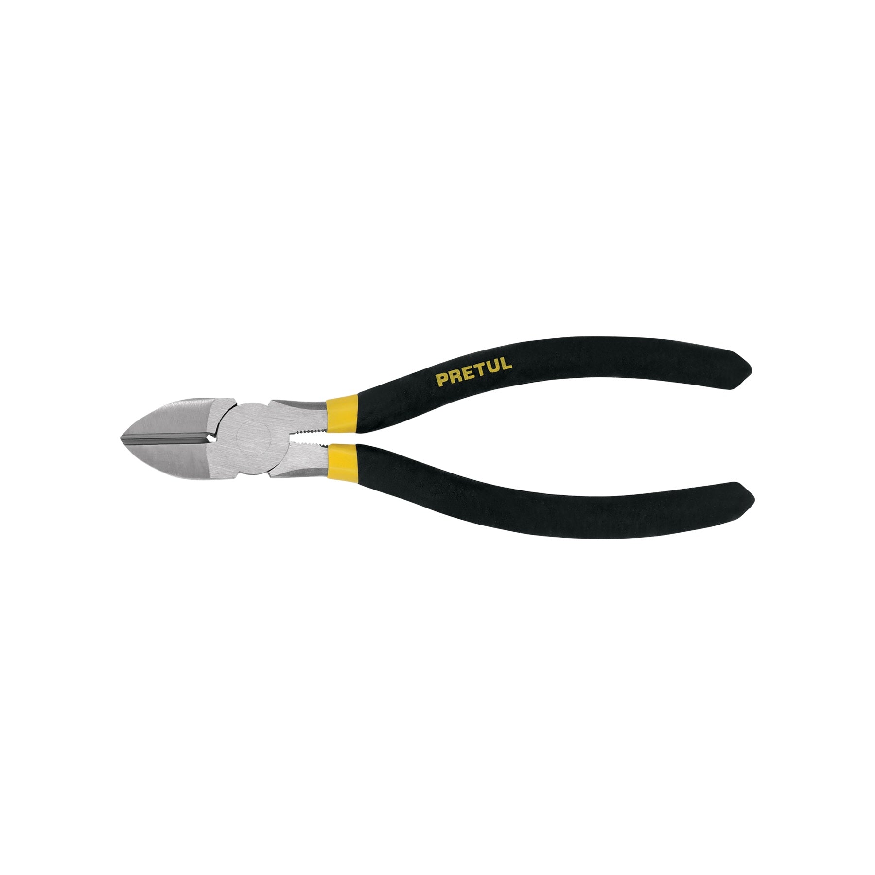 Pinza de corte diagonal 7" mango de PVC, Pretul, PCD-7P, 22637