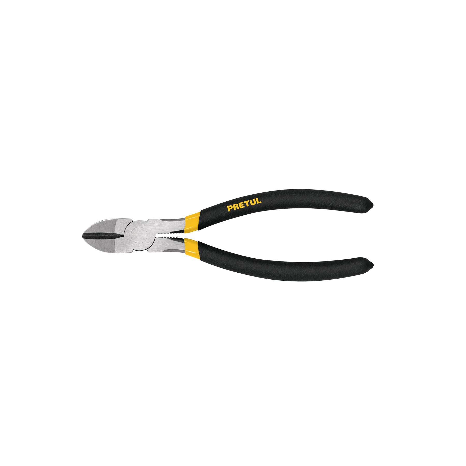 Pinza de corte diagonal 8" mango de PVC, Pretul, PCD-8P, 22639