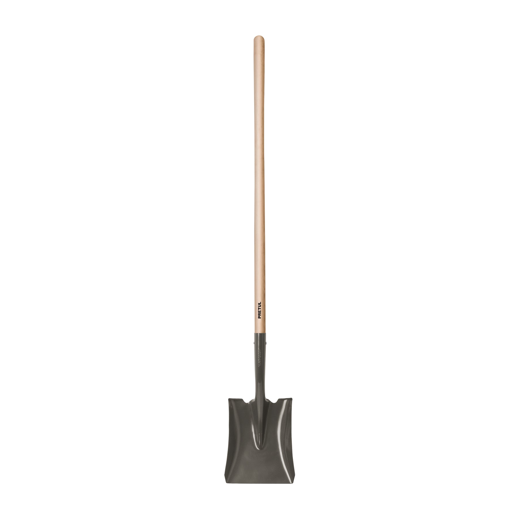 Pala cuadrada, mango largo 44", Pretul, PCD-L, 22508